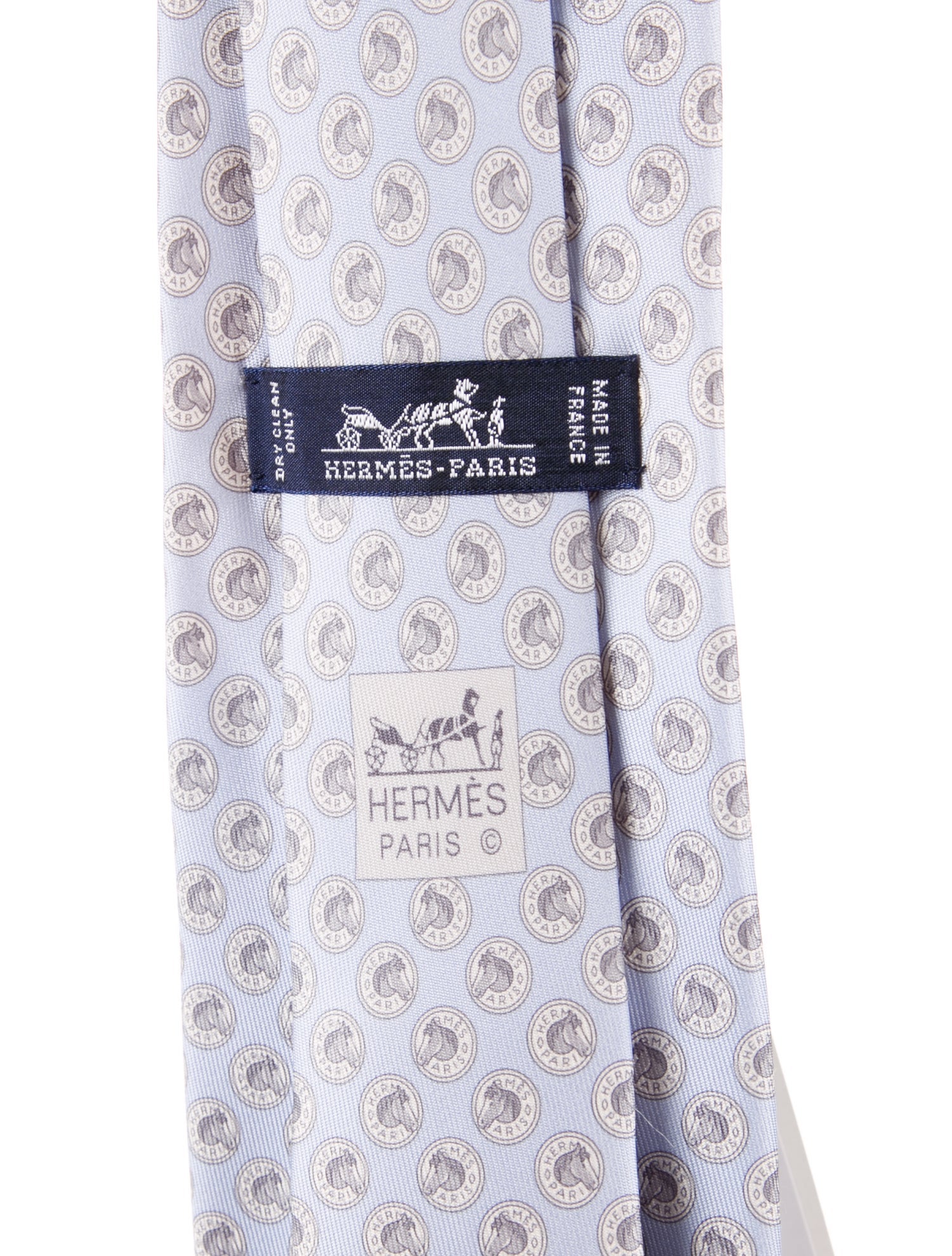 Hermès Silk pattern tie