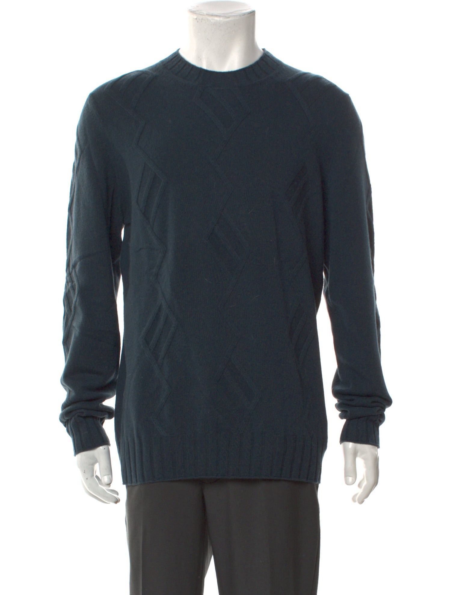 Hermès Cashmere Crew Neck Pullover