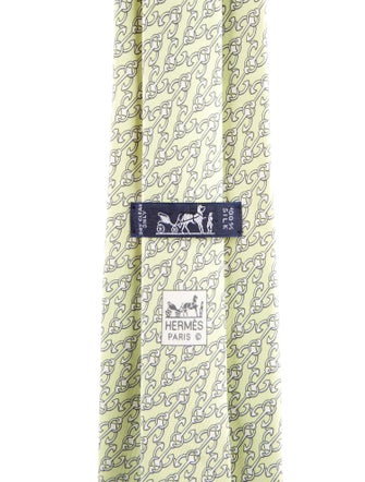 Hermès Silk pattern Tie