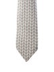 Hermès Pattern Print Silk Tie
