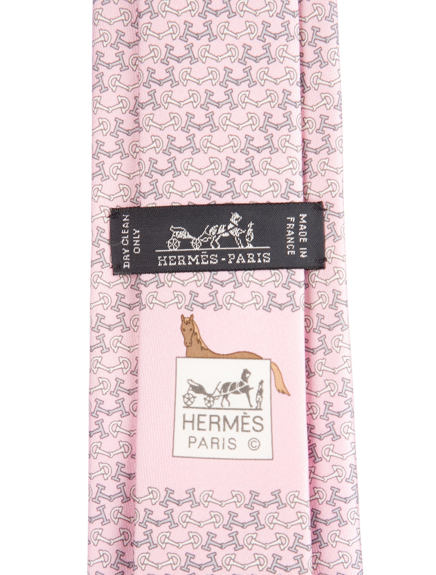 Hermès Silk Patterned Tie