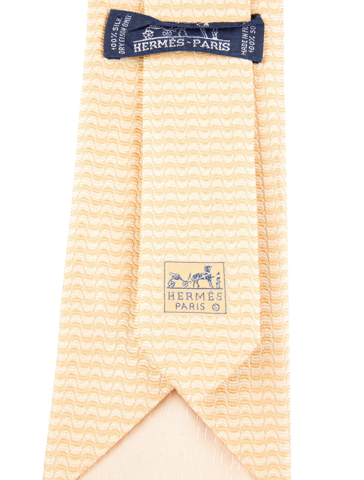 Hermès Silk Pattern Tie