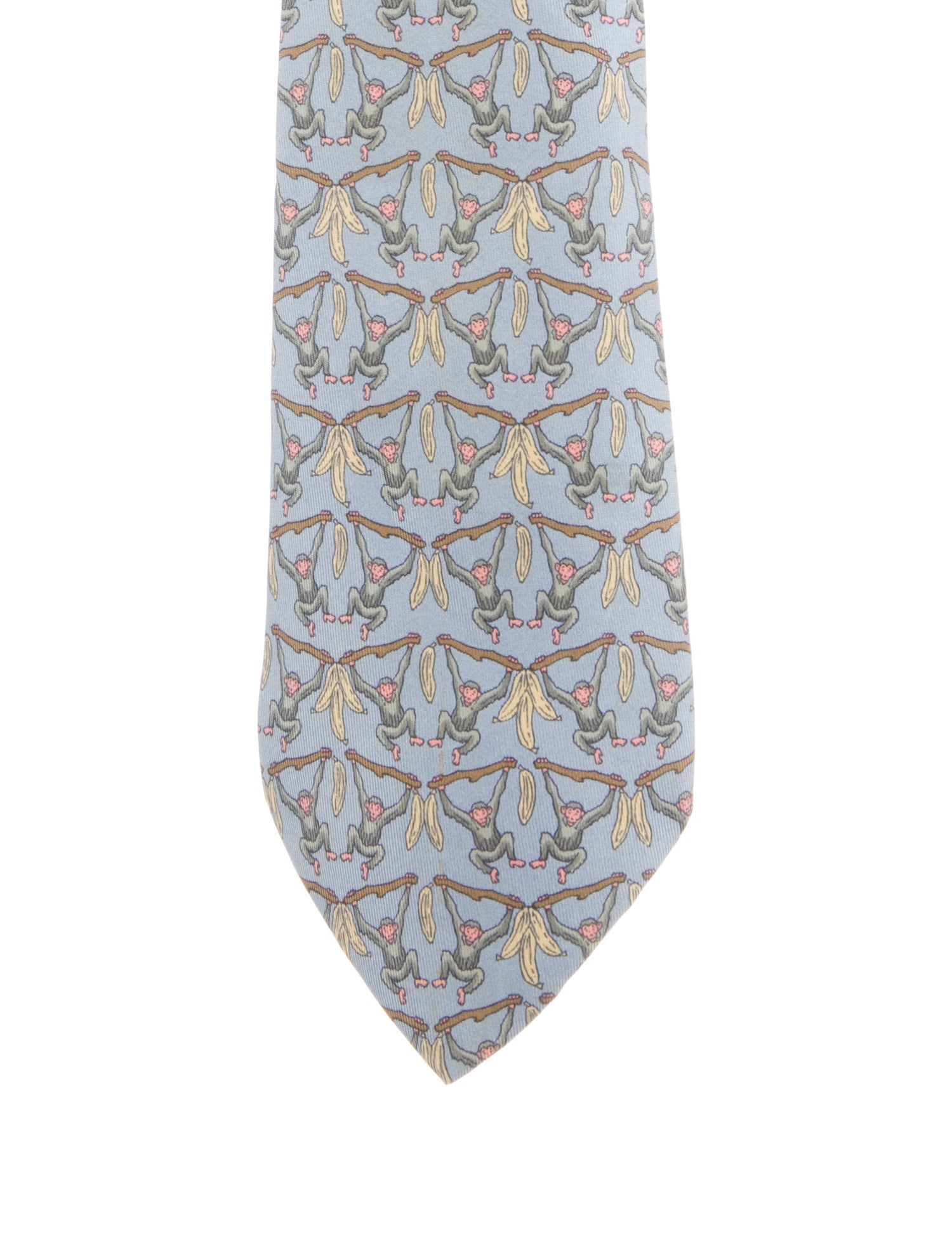 Hermès Silk Pattern Tie