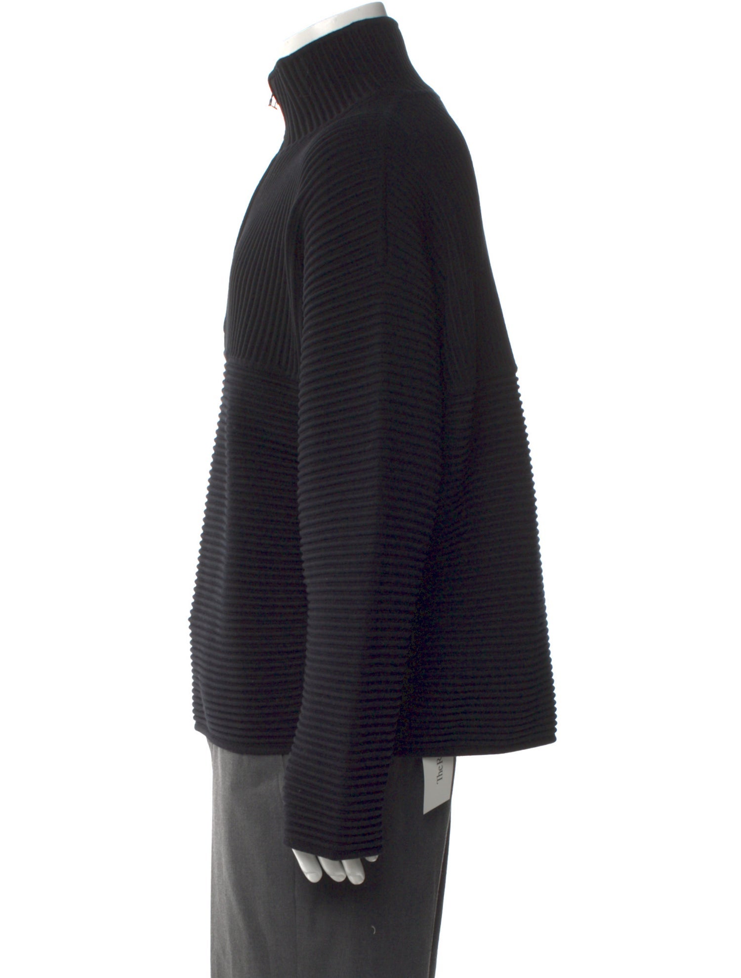 Hermès Hermes Sellier Mock Neck Polo Sweater w/ Tags