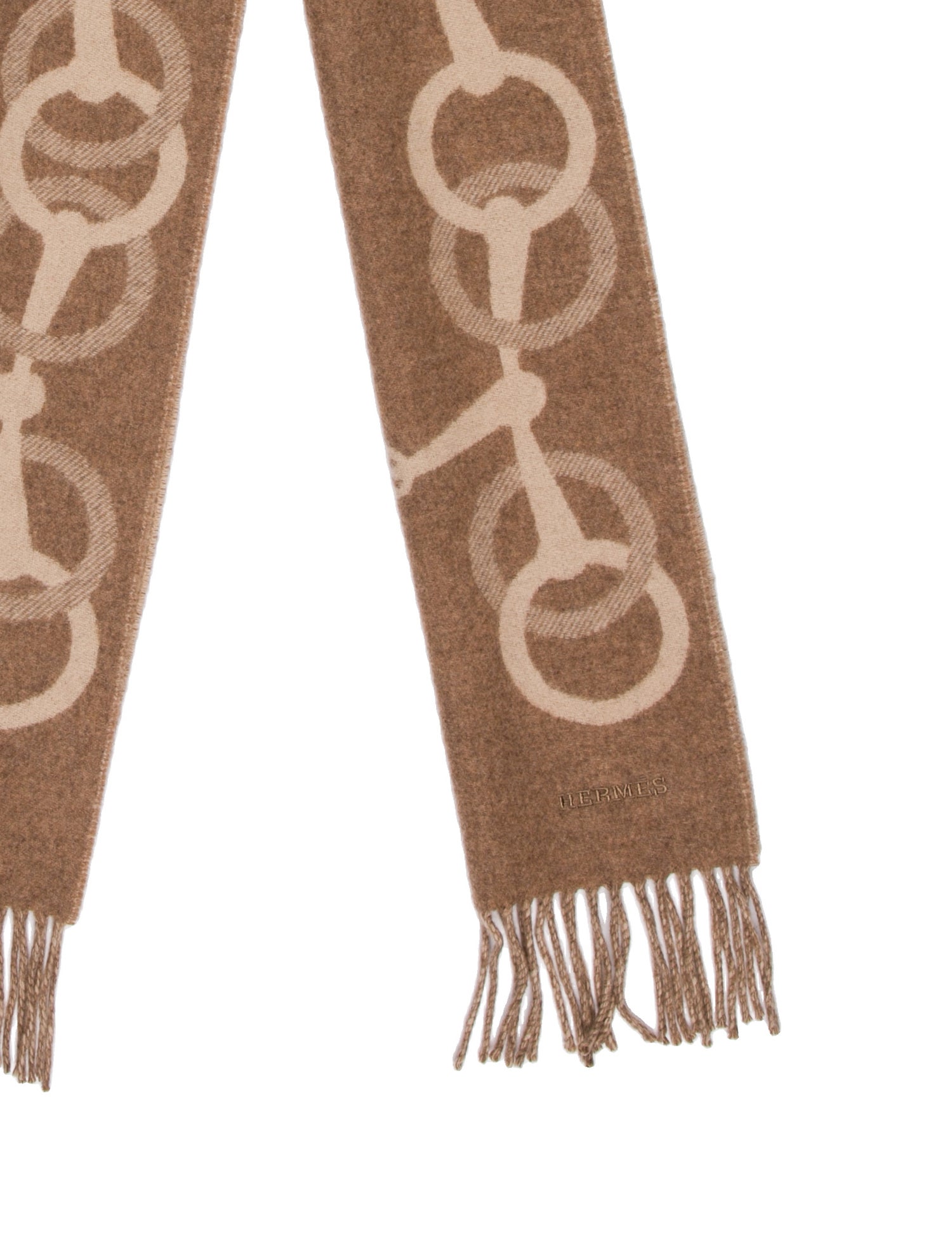 Hermès Any Mors Cashmere Scarf