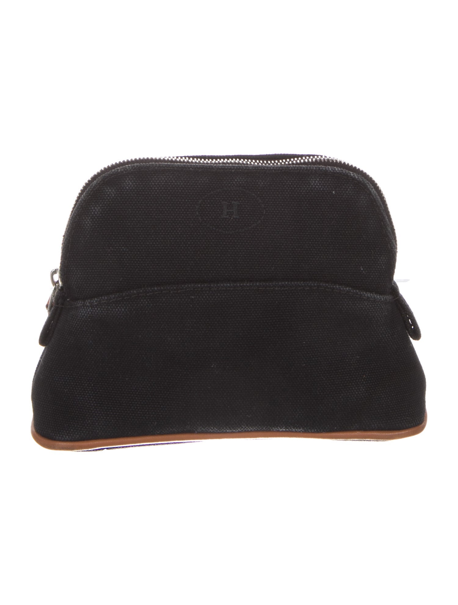 Hermès Toile Mini Bolide Travel Case