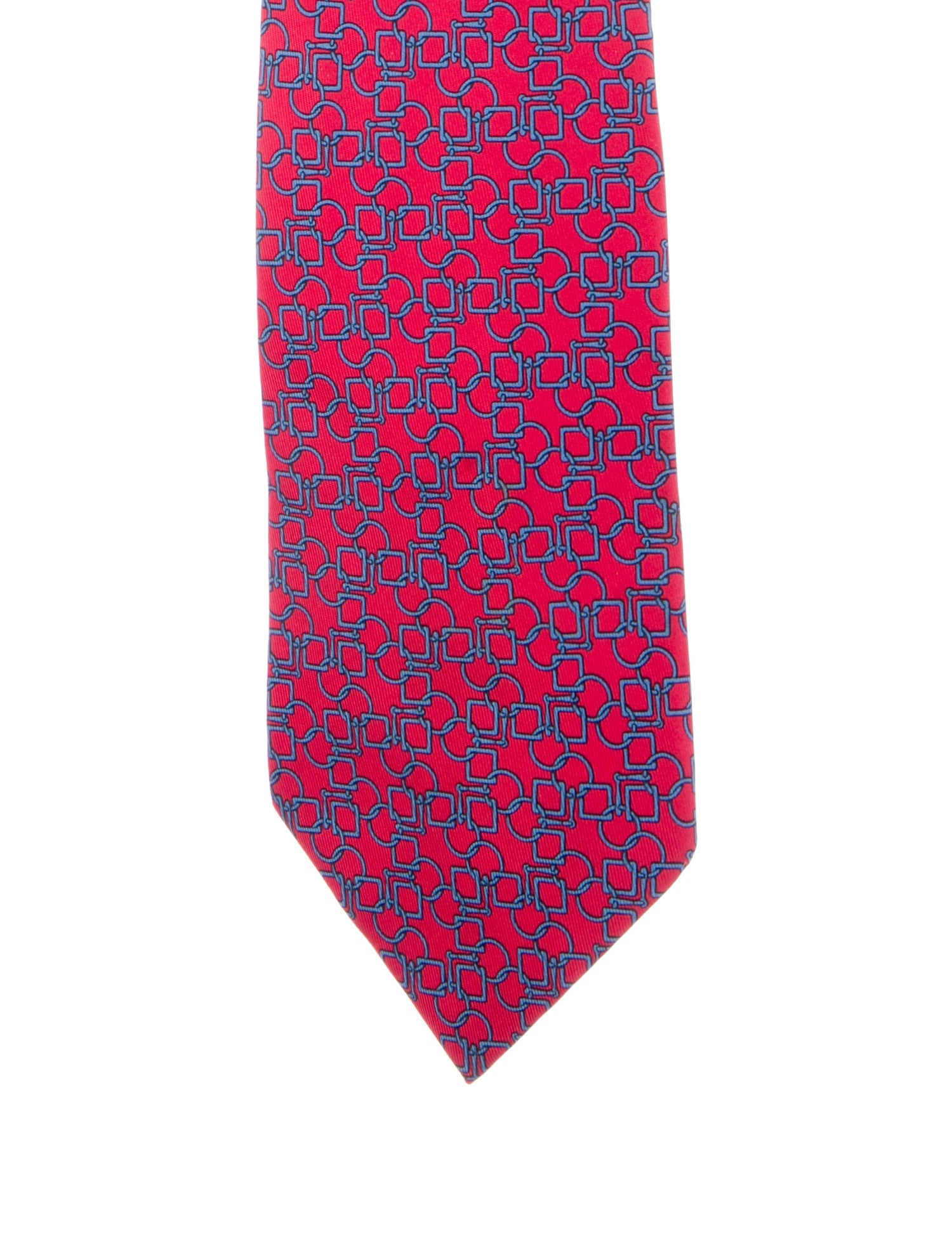 Hermès Silk Patterned Tie