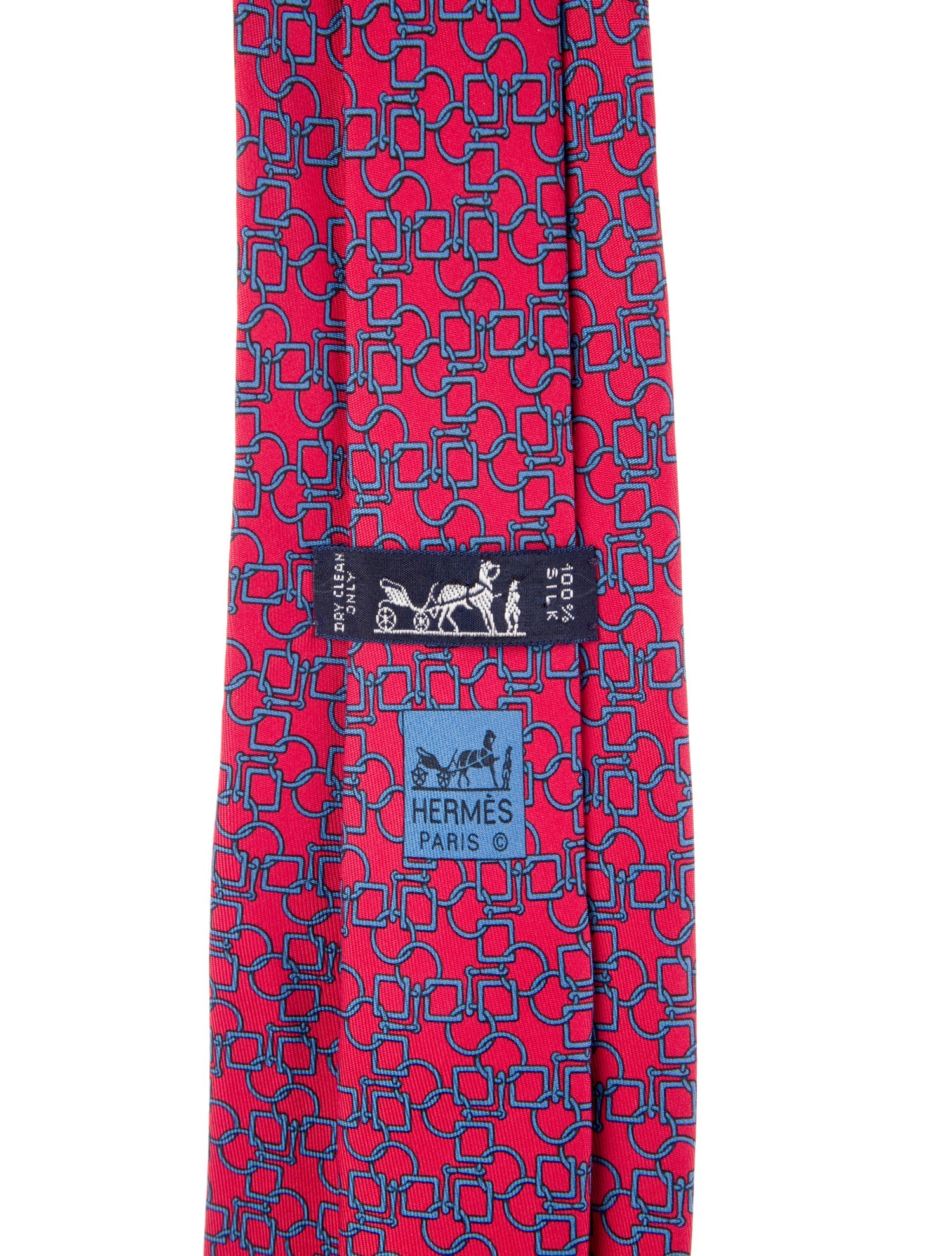 Hermès Silk Patterned Tie
