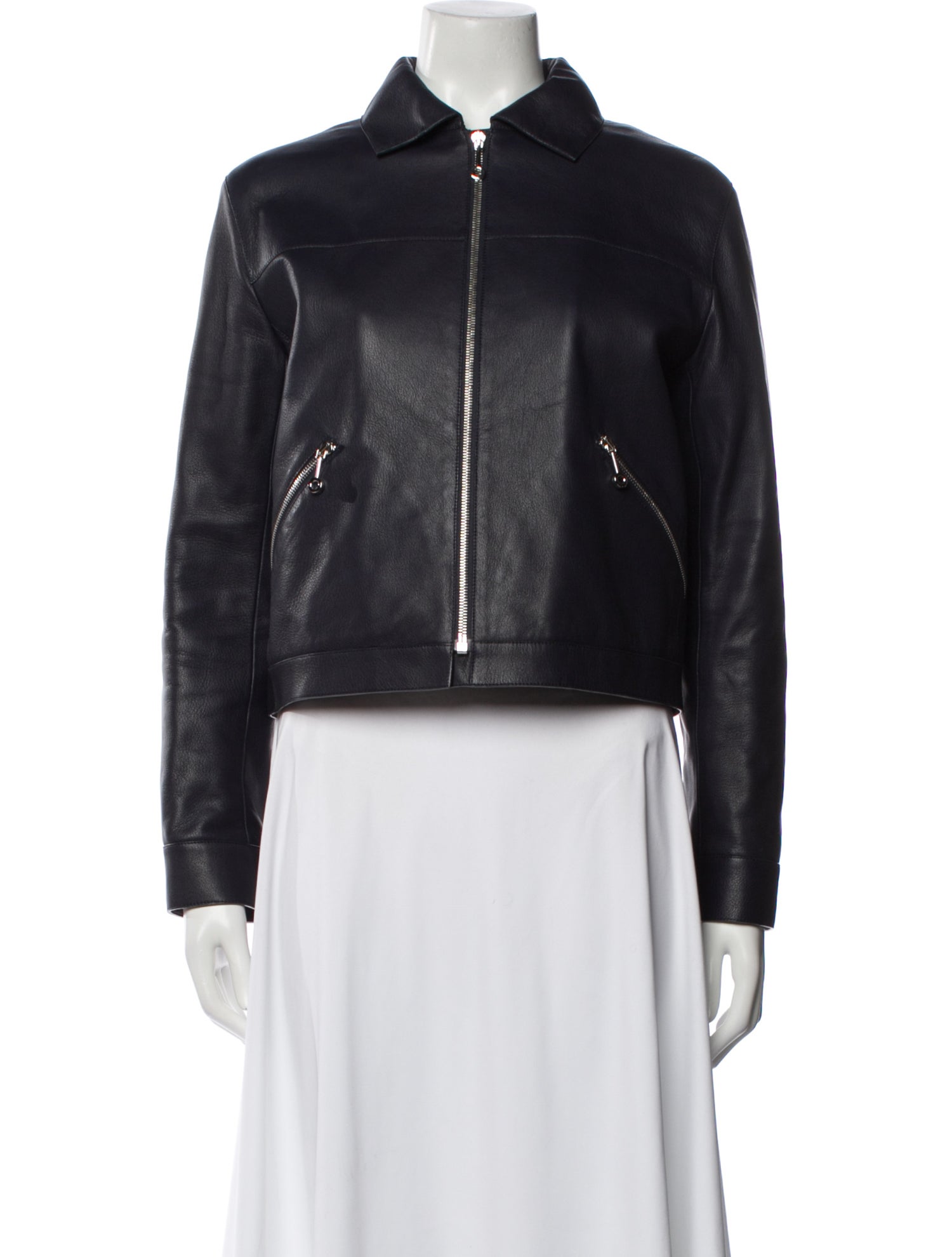 Hermès Cashmere Biker Jacket