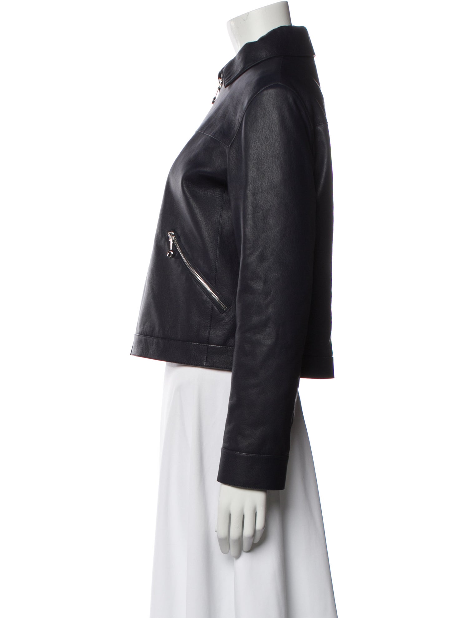 Hermès Cashmere Biker Jacket