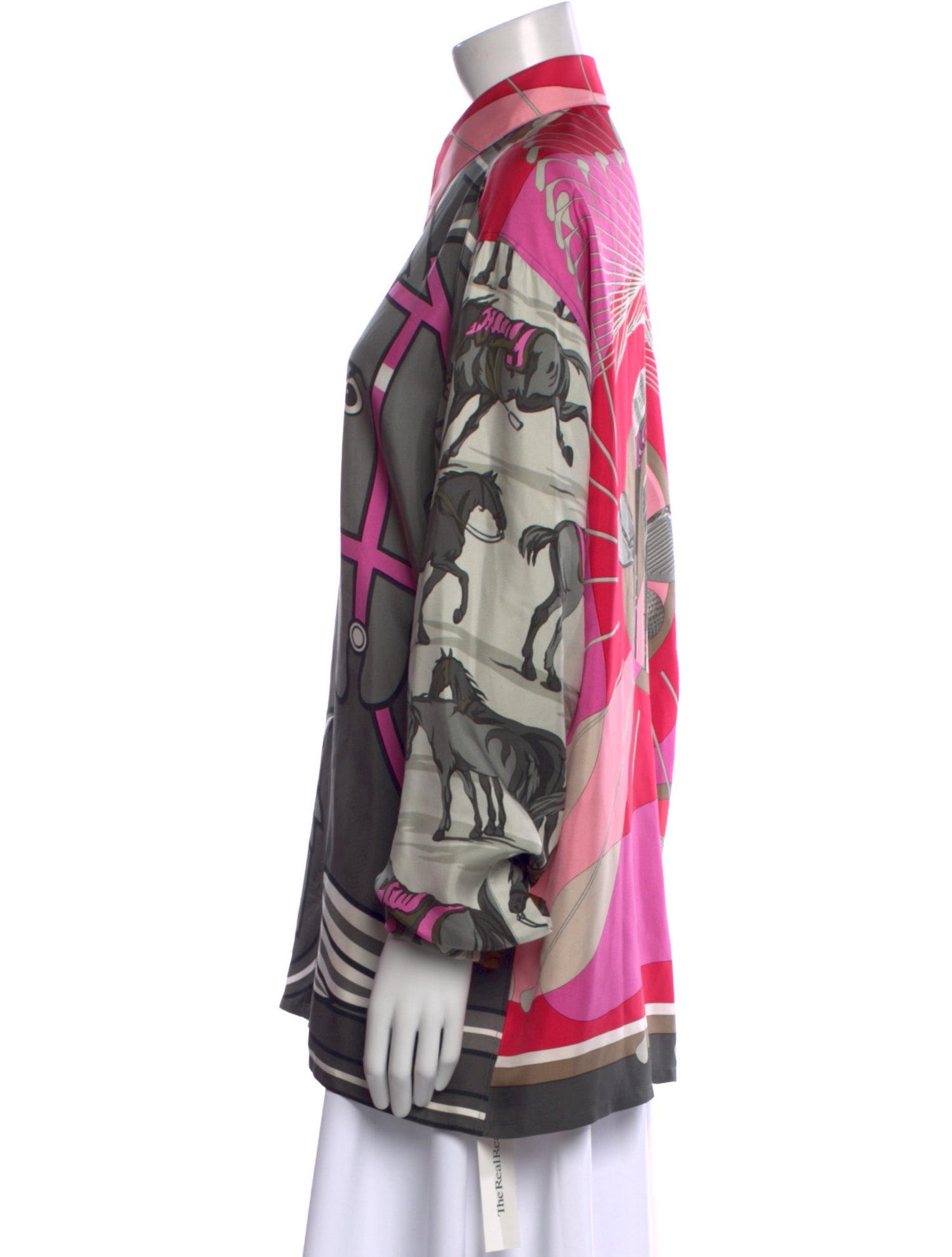 Hermès Silk Printed Shirt