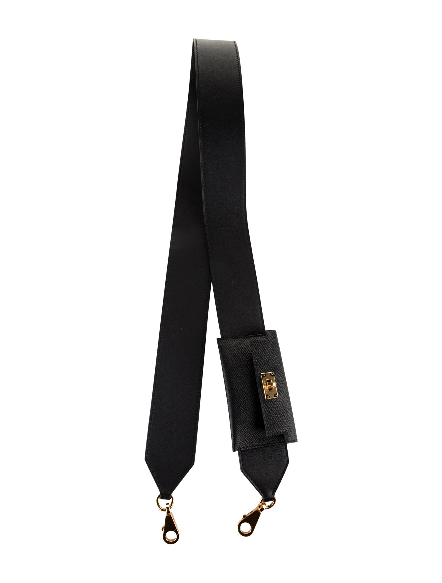 Prada Saffiano Lux Bag Strap - Black Bag Accessories, Accessories