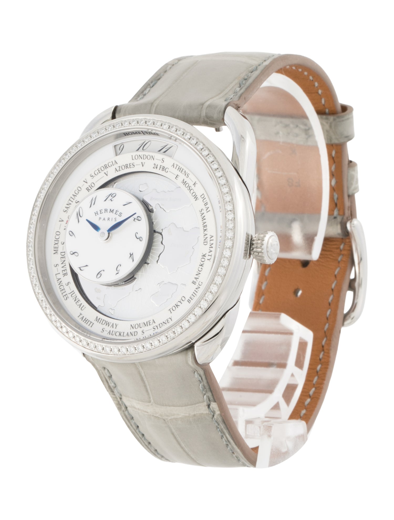 Hermès Arceau Le Temps Voyageur Watch