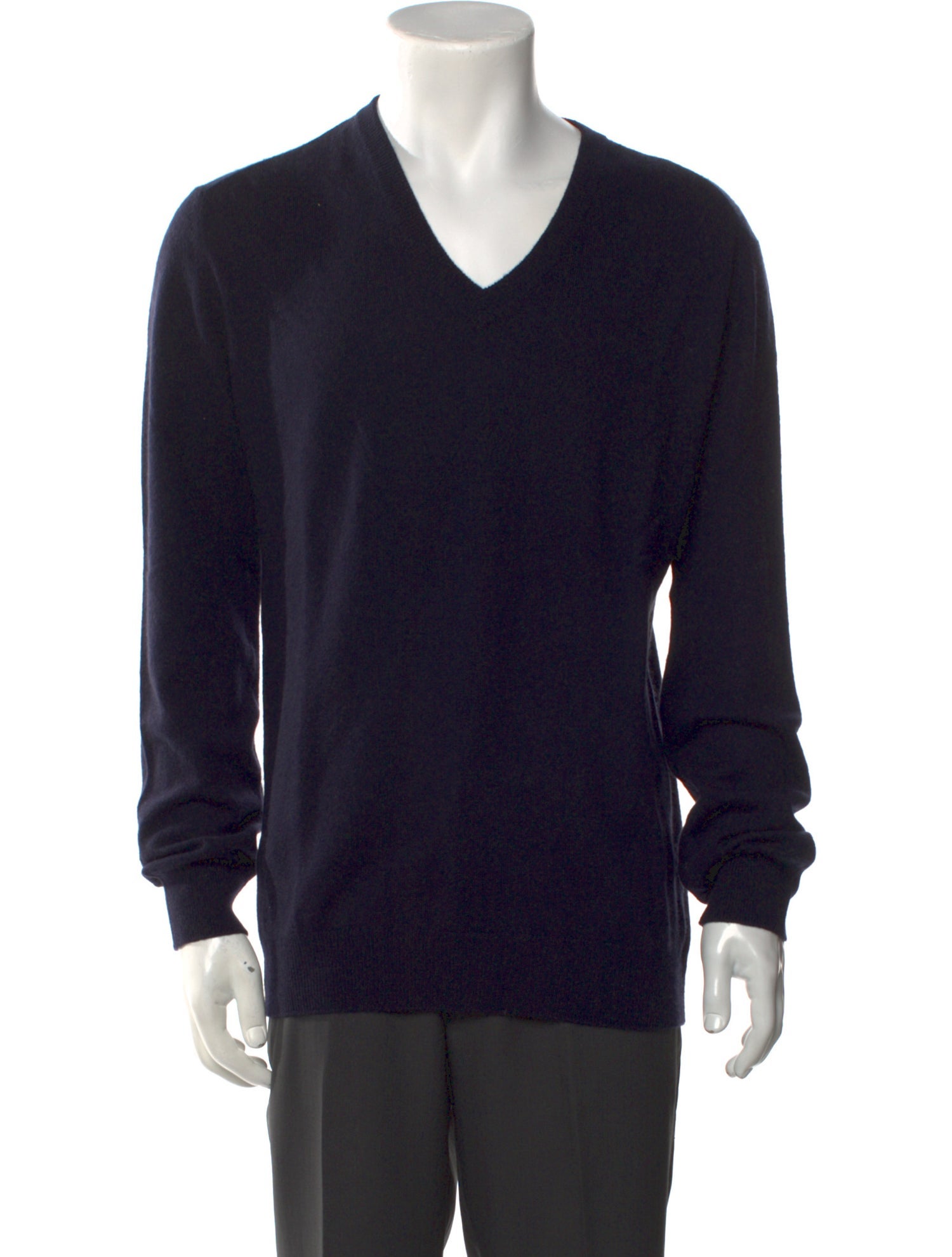 Hermès Cashmere V-Neck Pullover