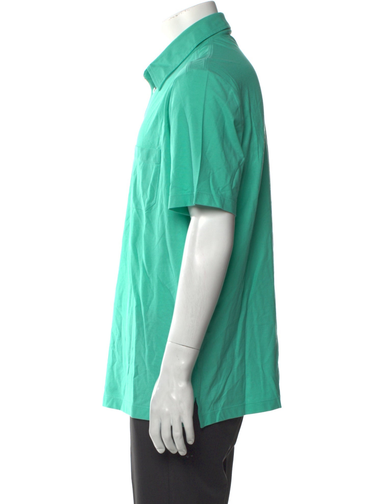 Hermès Collar Short Sleeve Polo Shirt