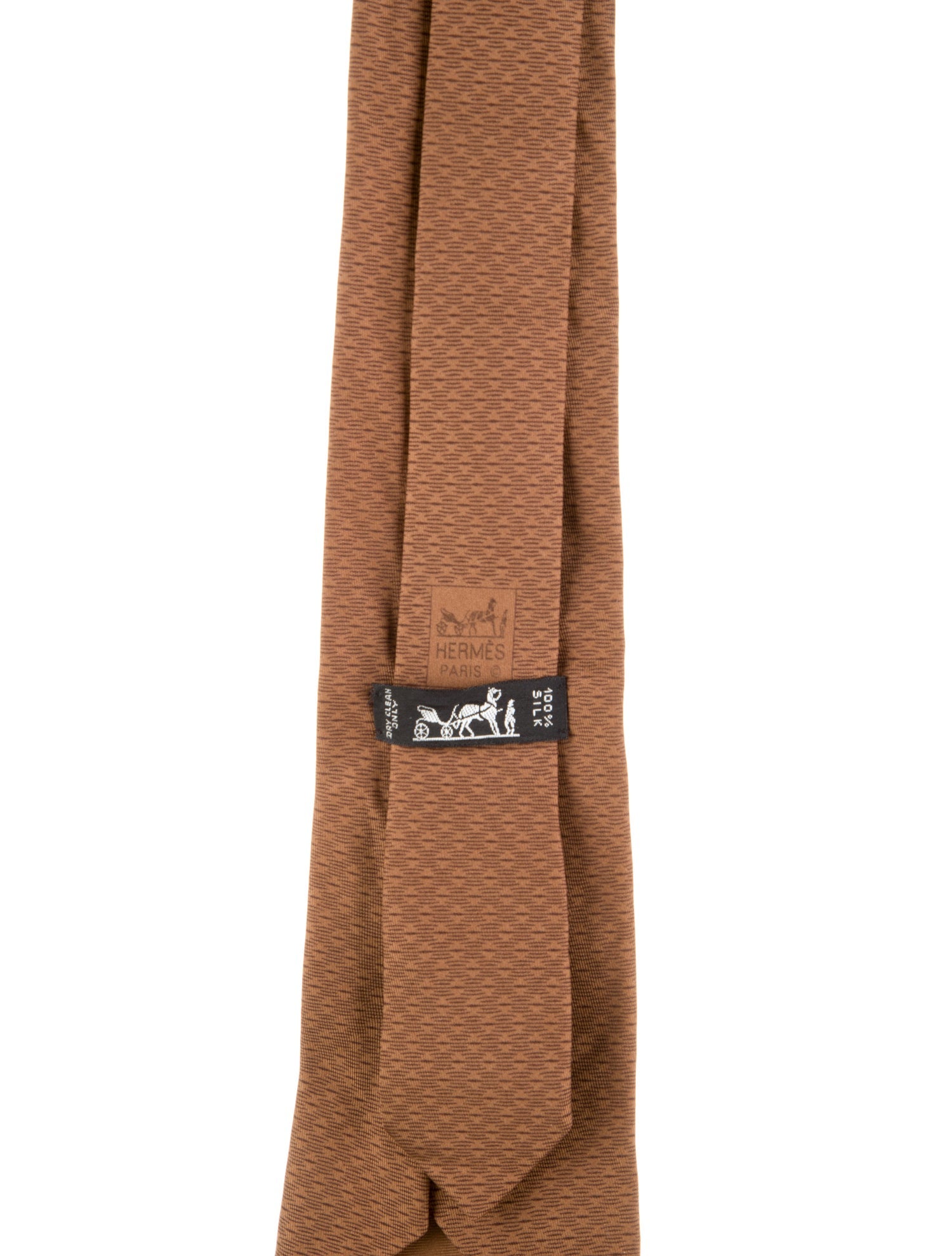 Hermès Silk Printed Tie