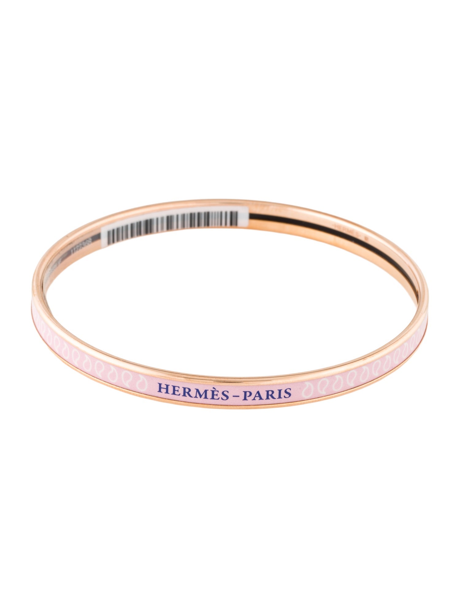 Hermès Enamel Confettis Narrow Bangle w/ Tags