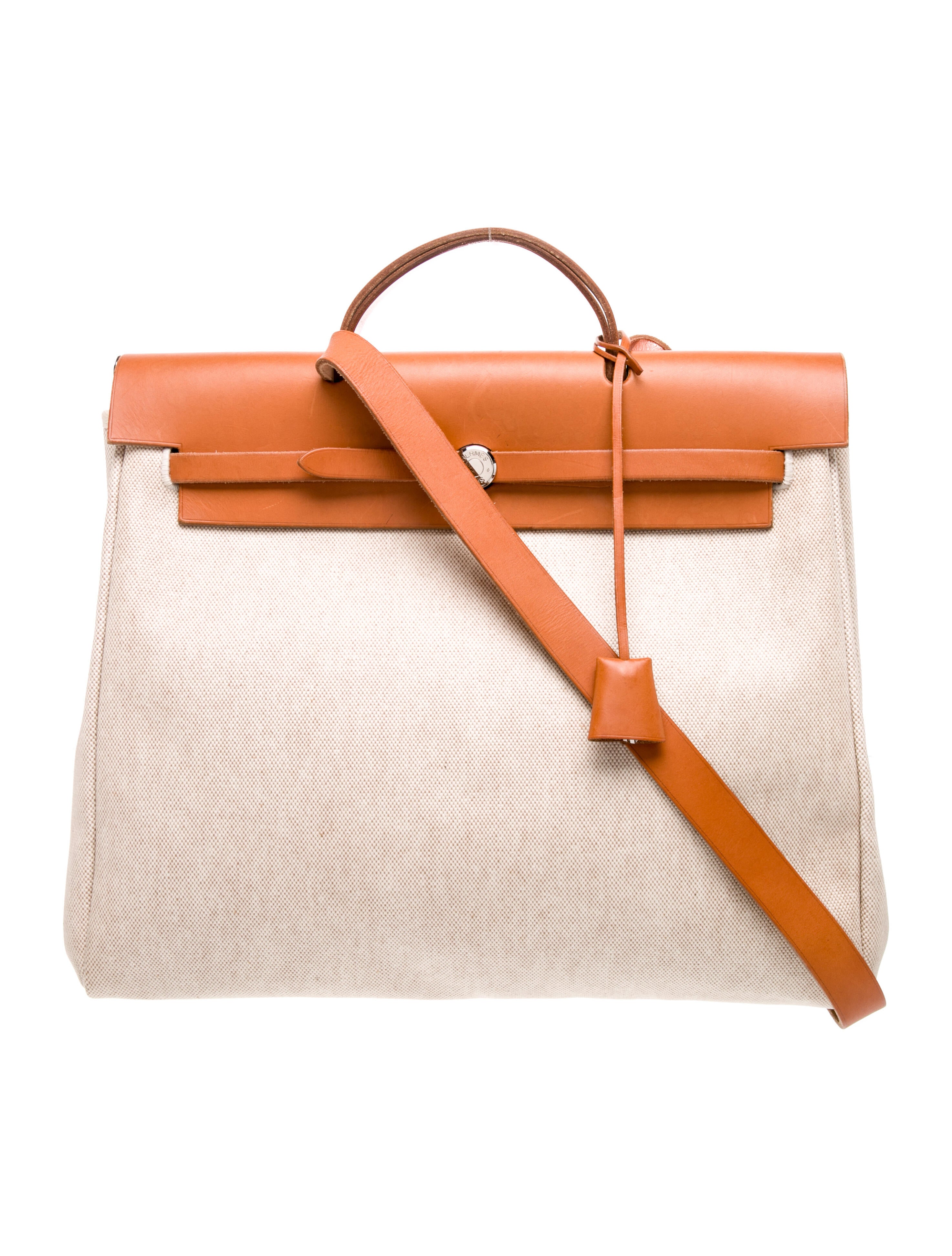 Hermès Toile & Vache Hunter Herbag 39
