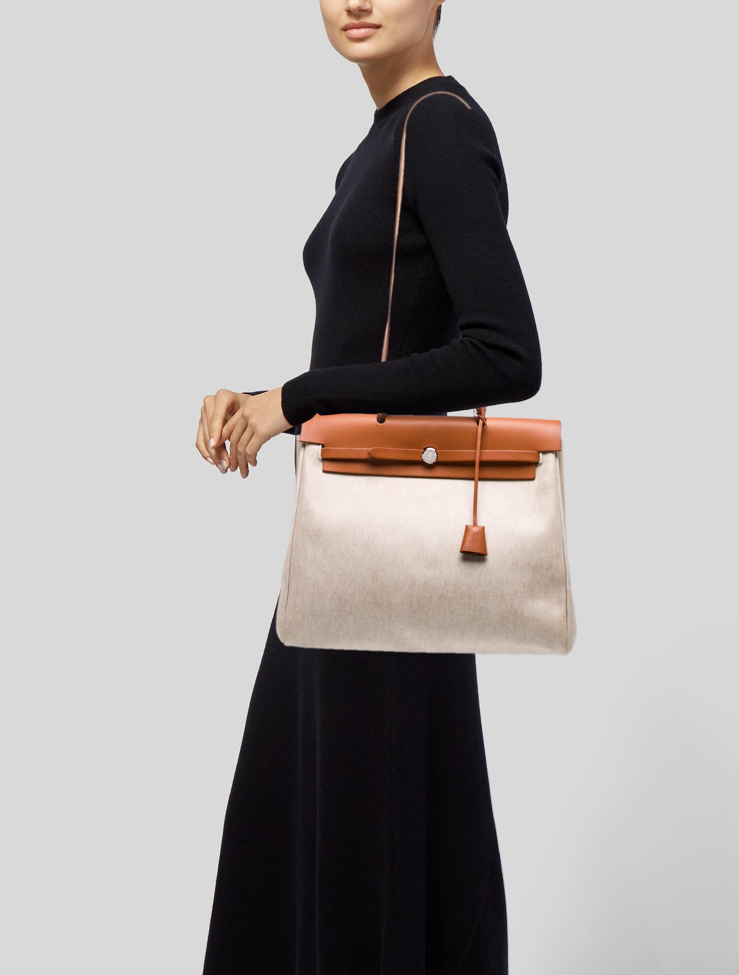 Hermès Toile & Vache Hunter Herbag 39