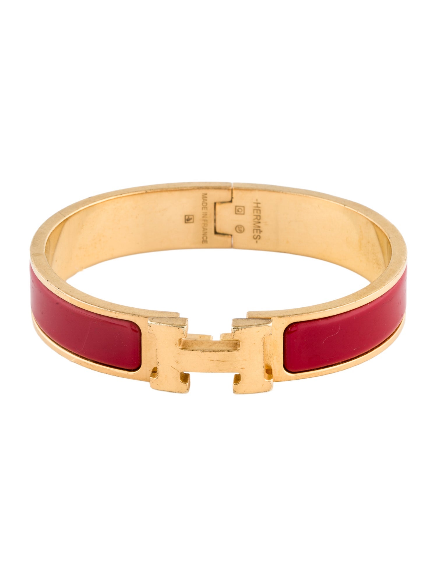 Hermès Clic H Bangle Bracelet
