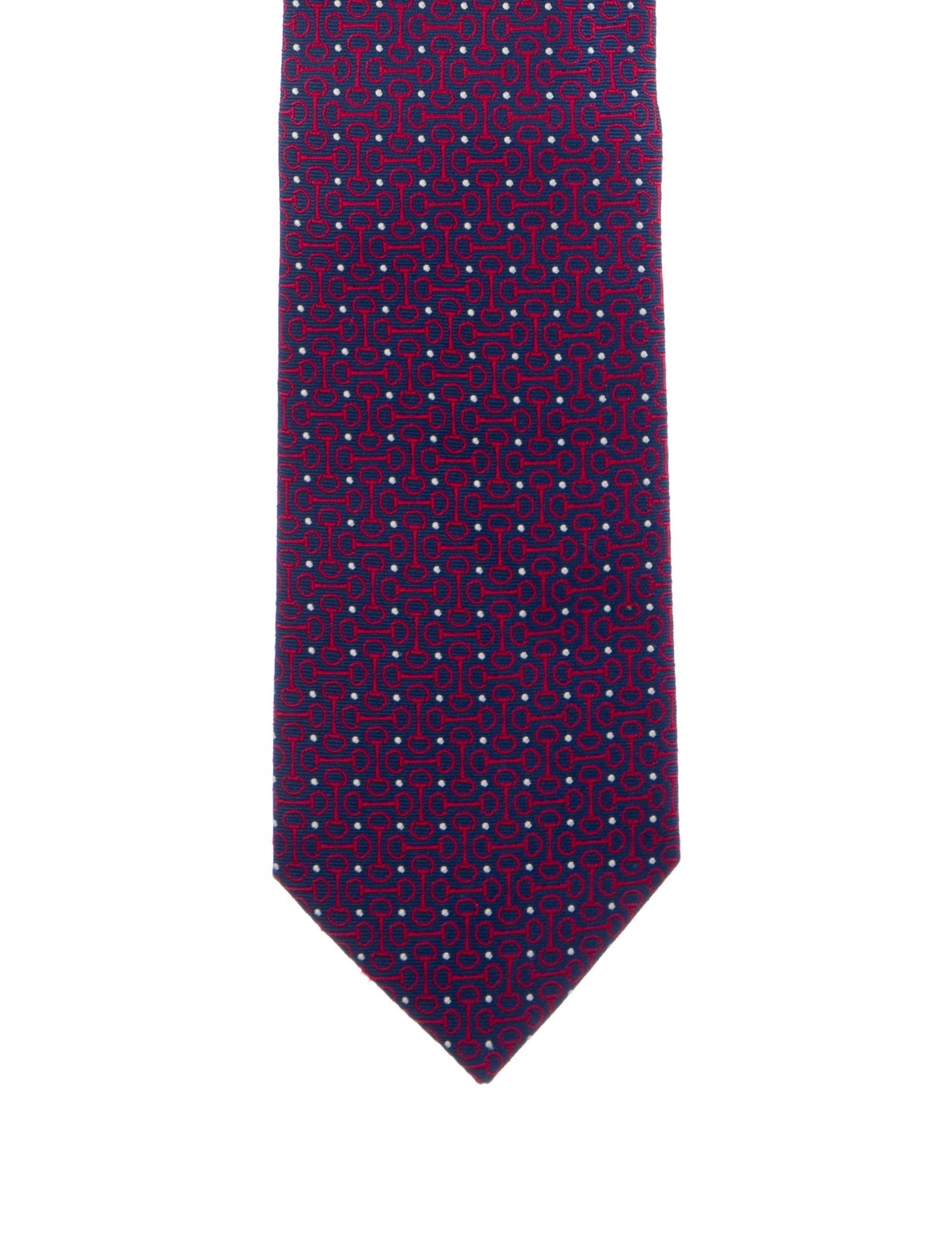 Hermès Silk Pattern Tie