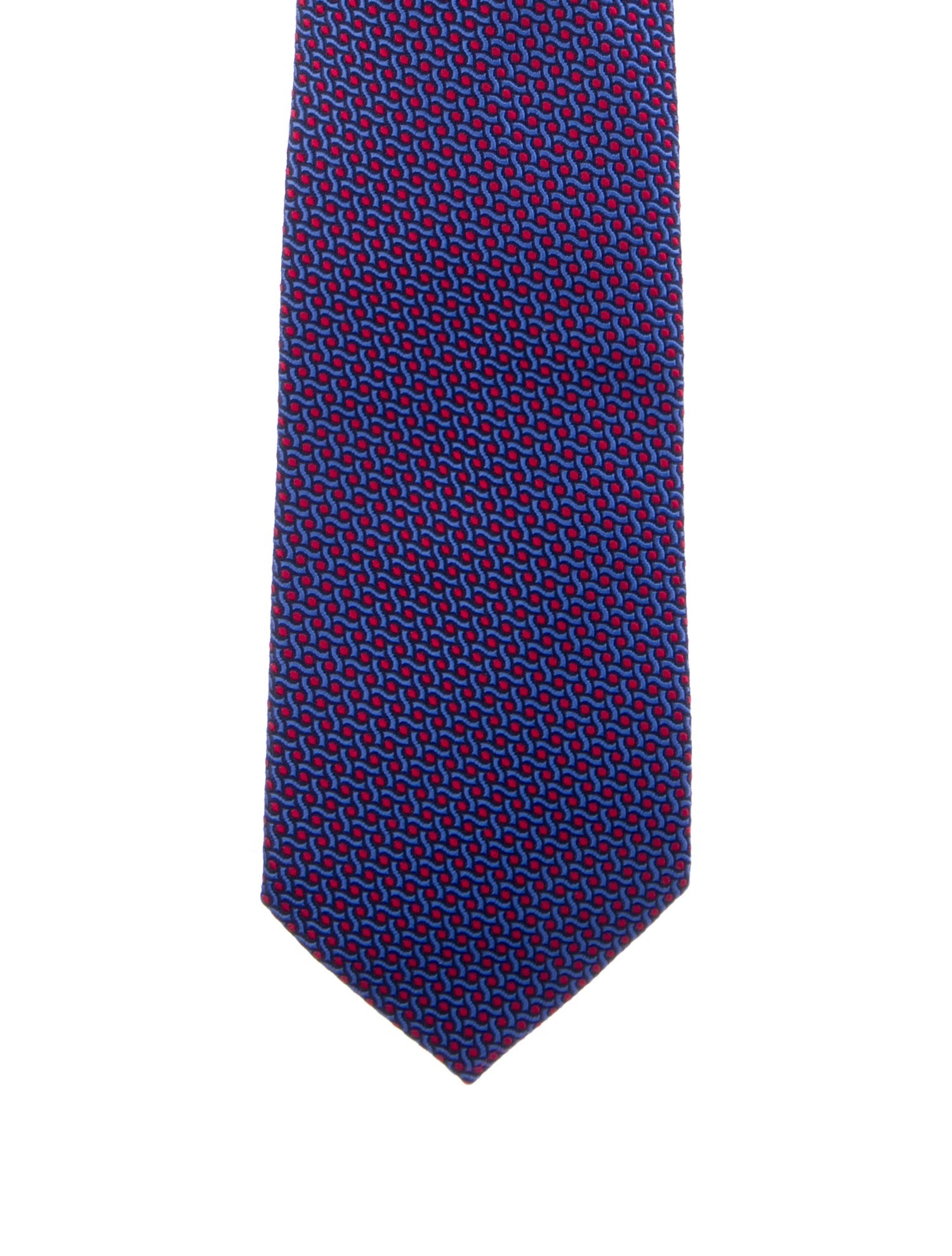 Hermès Silk Pattern Tie