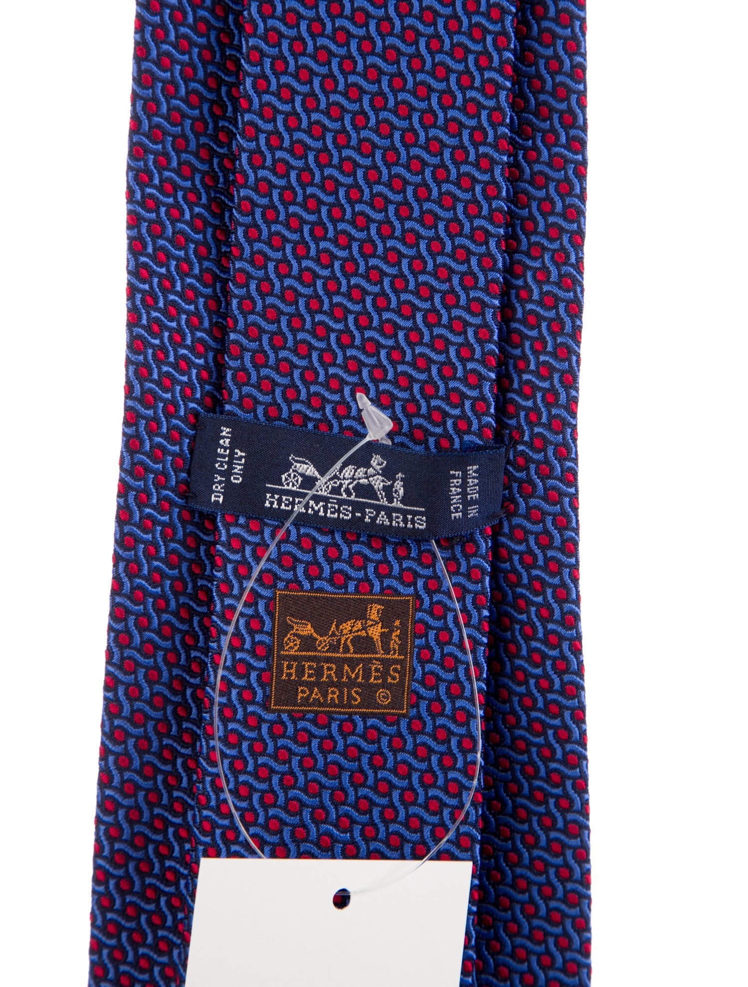 Hermès Silk Pattern Tie