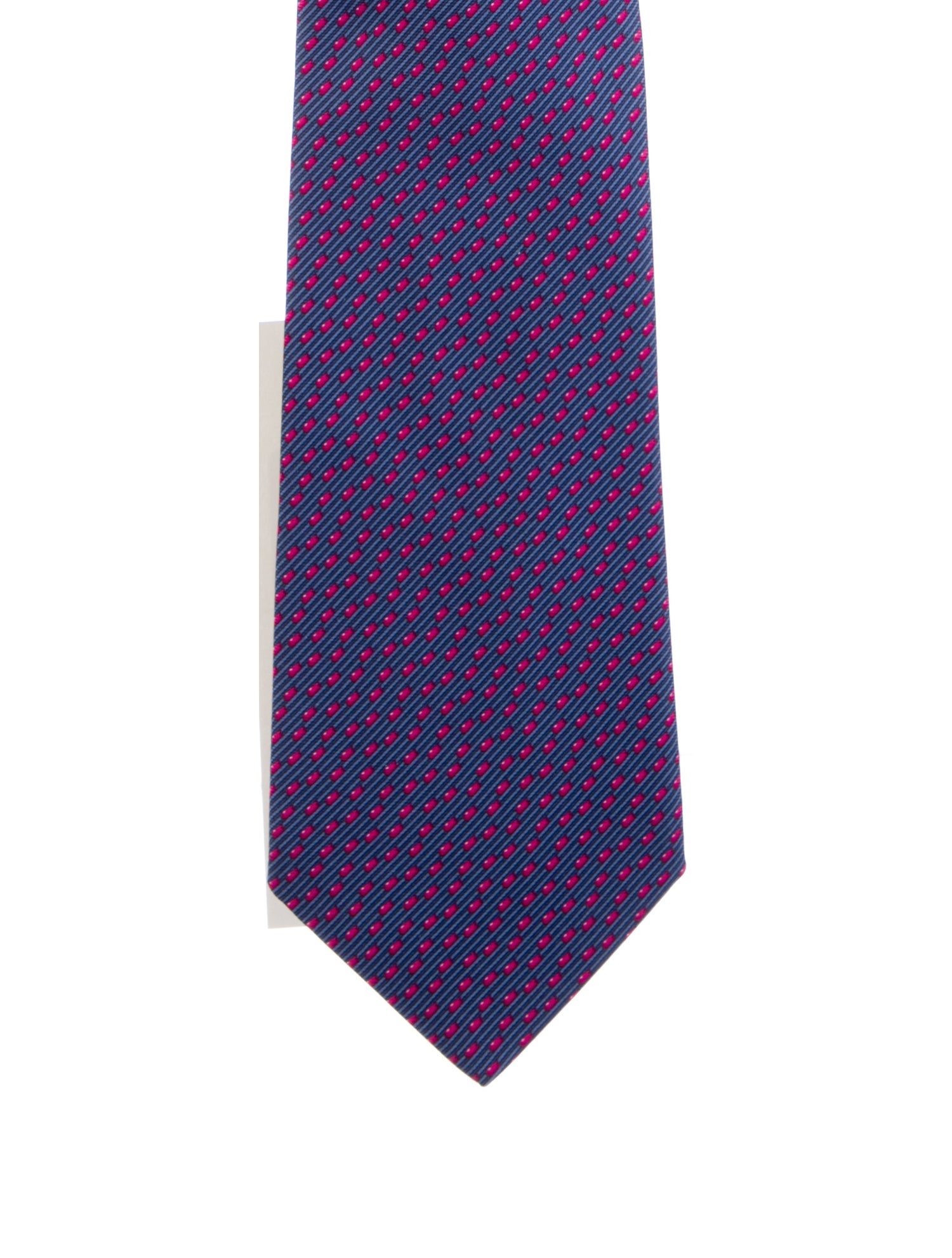 Hermès Silk Pattern Tie