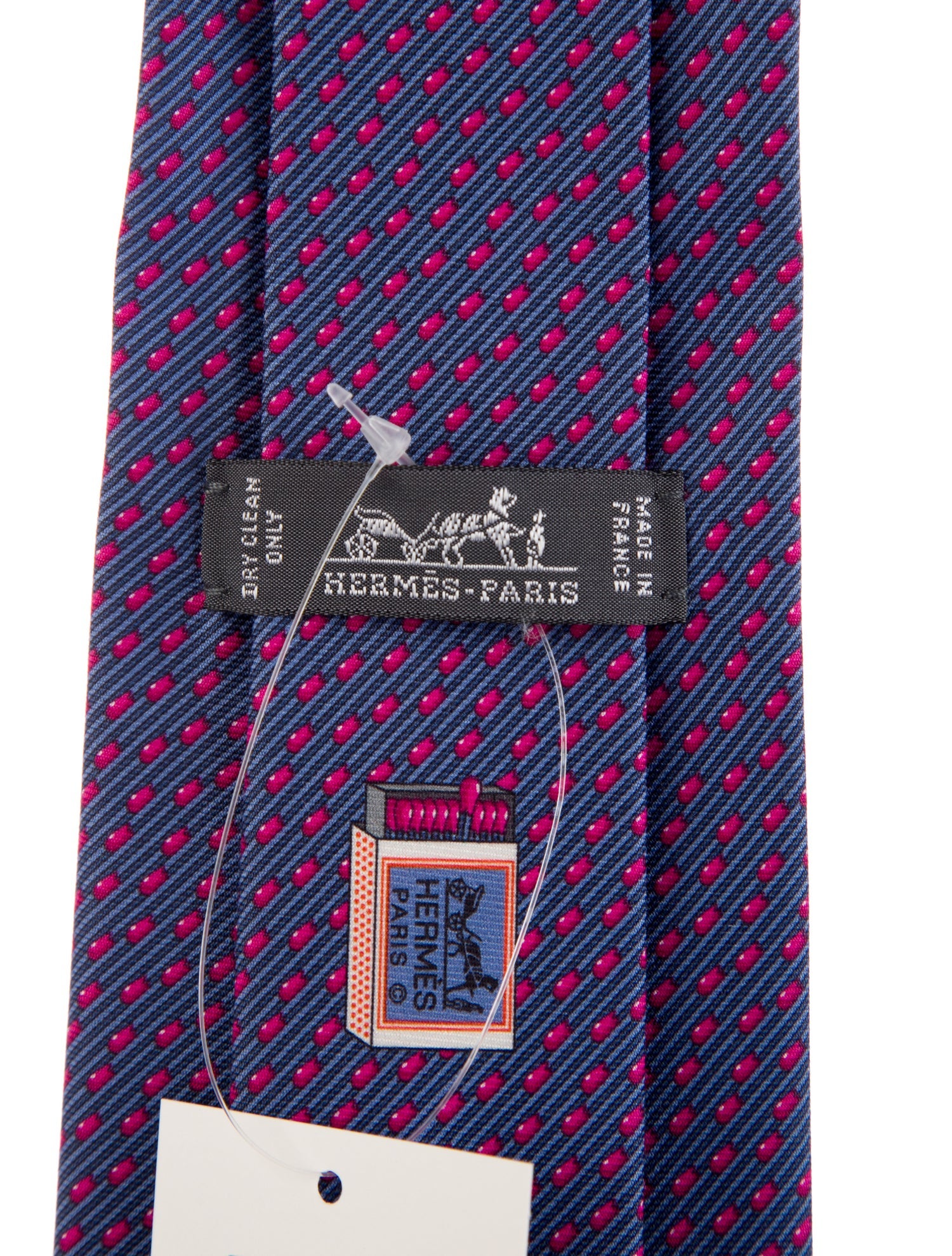 Hermès Silk Pattern Tie