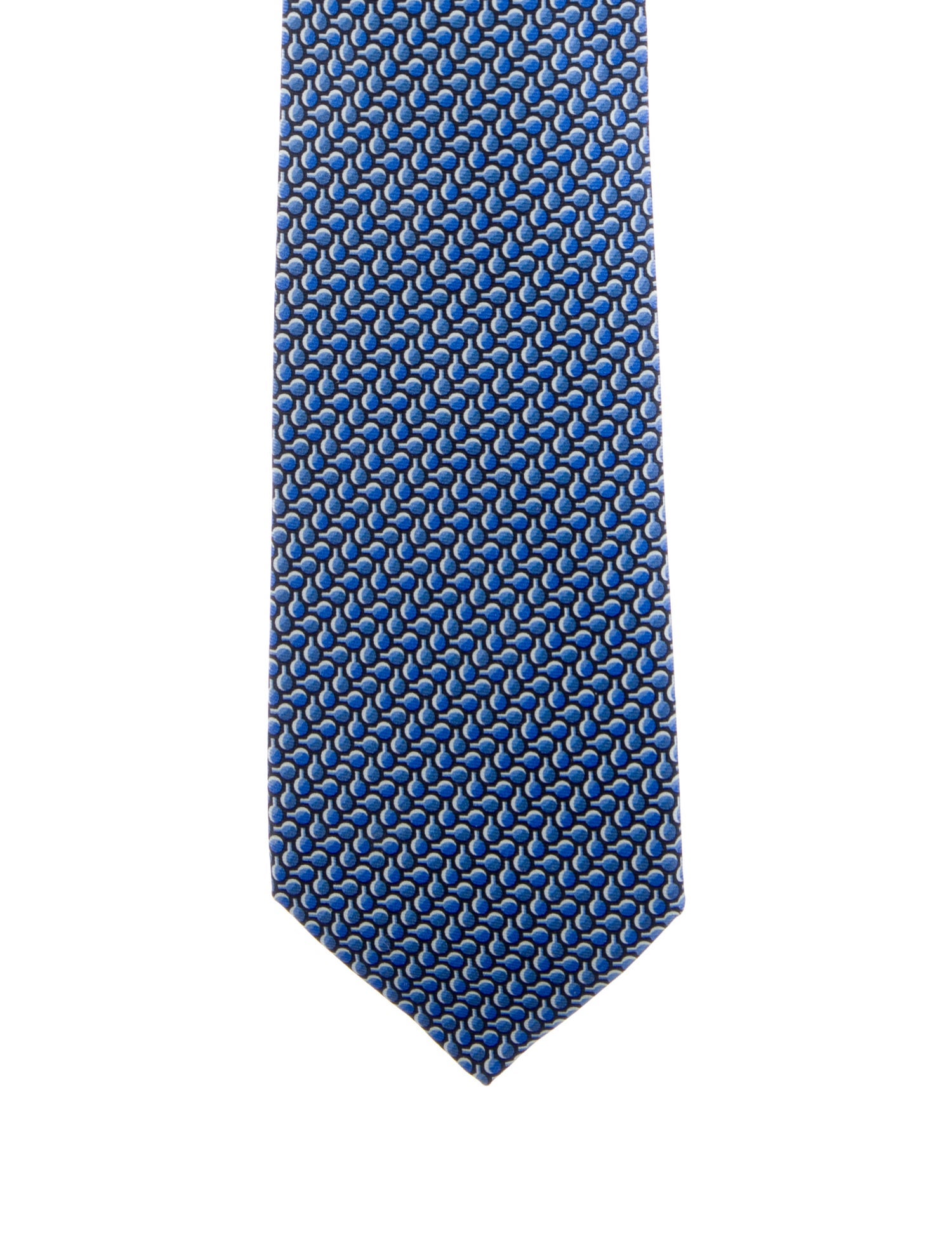 Hermès Silk Pattern Tie