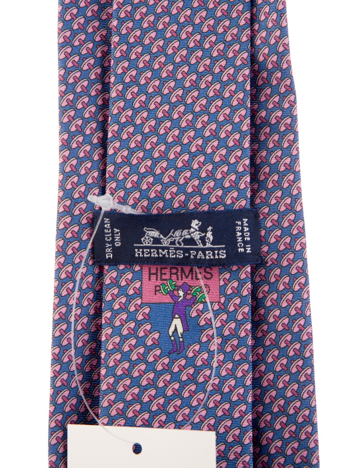 Hermès Silk Pattern Tie