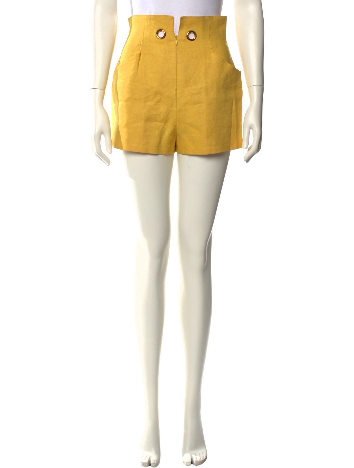 Hermès Linen Mini Shorts