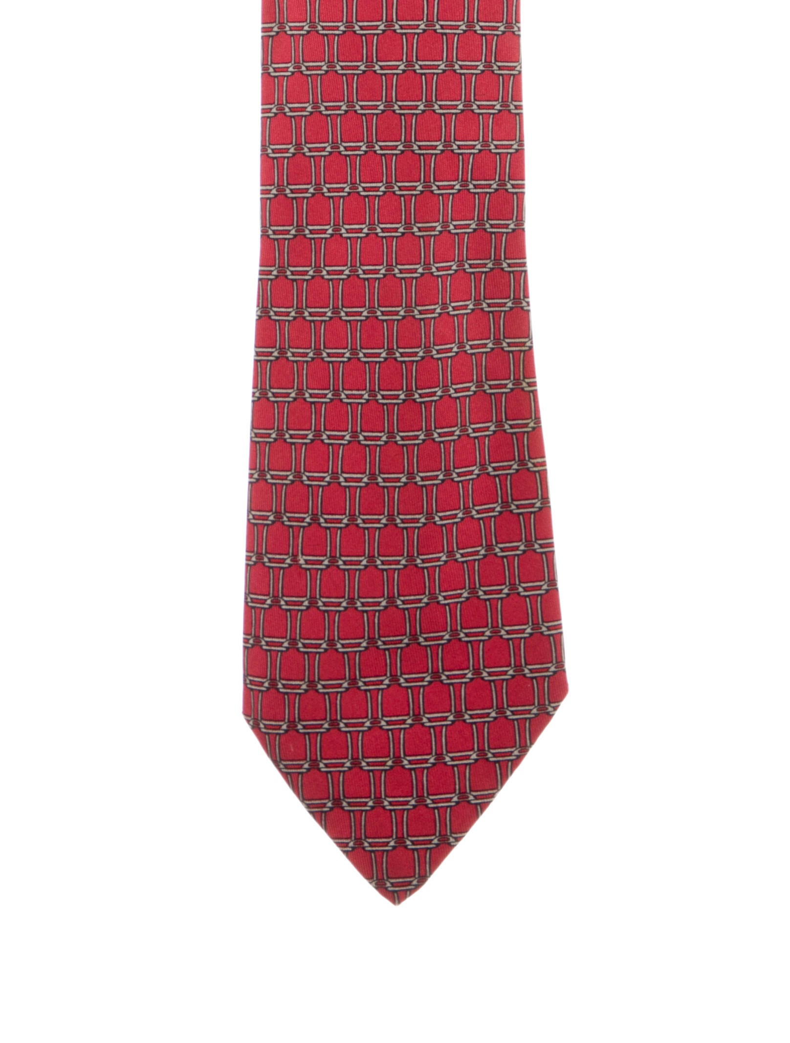 Hermès Silk Patterned Tie