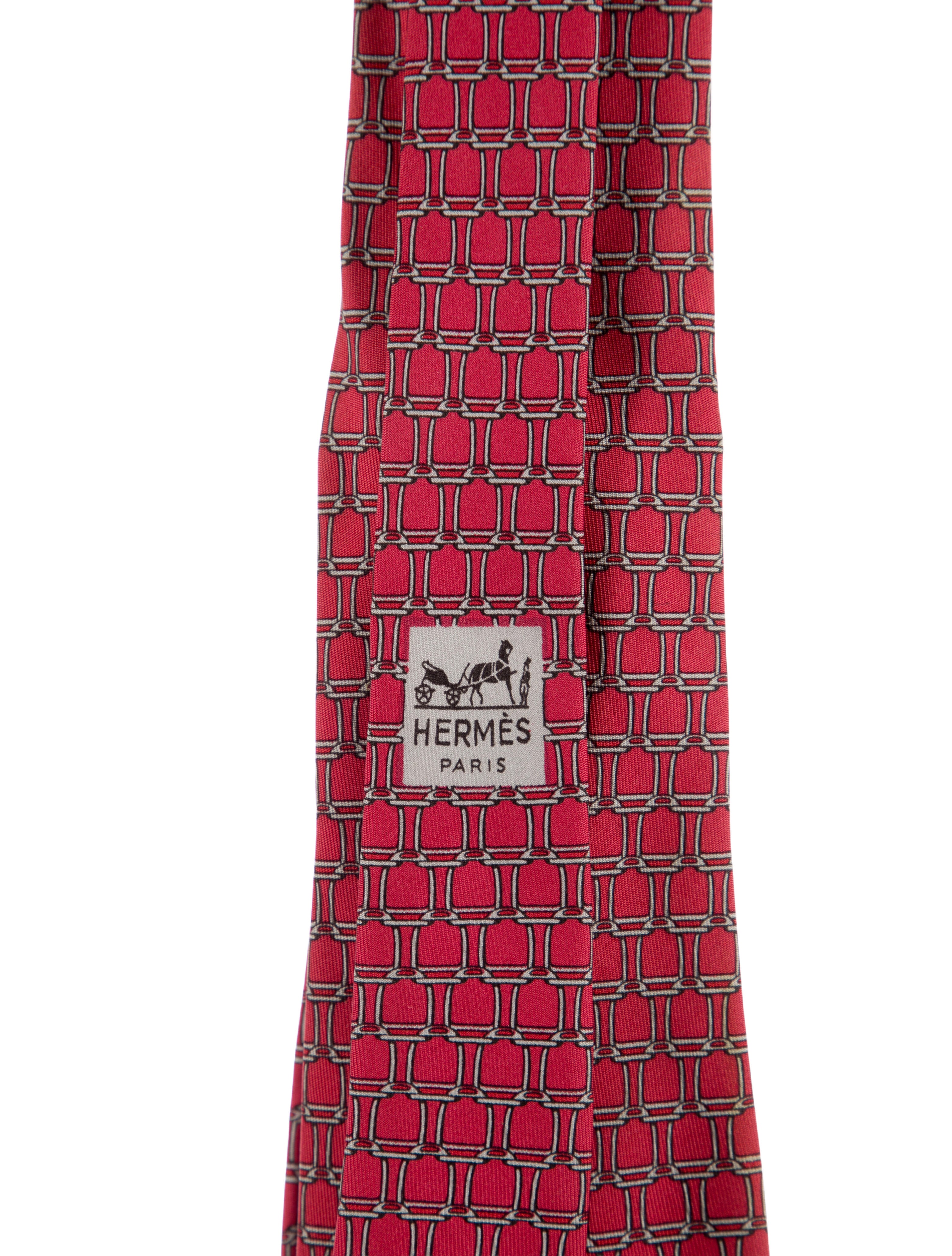 Hermès Silk Patterned Tie