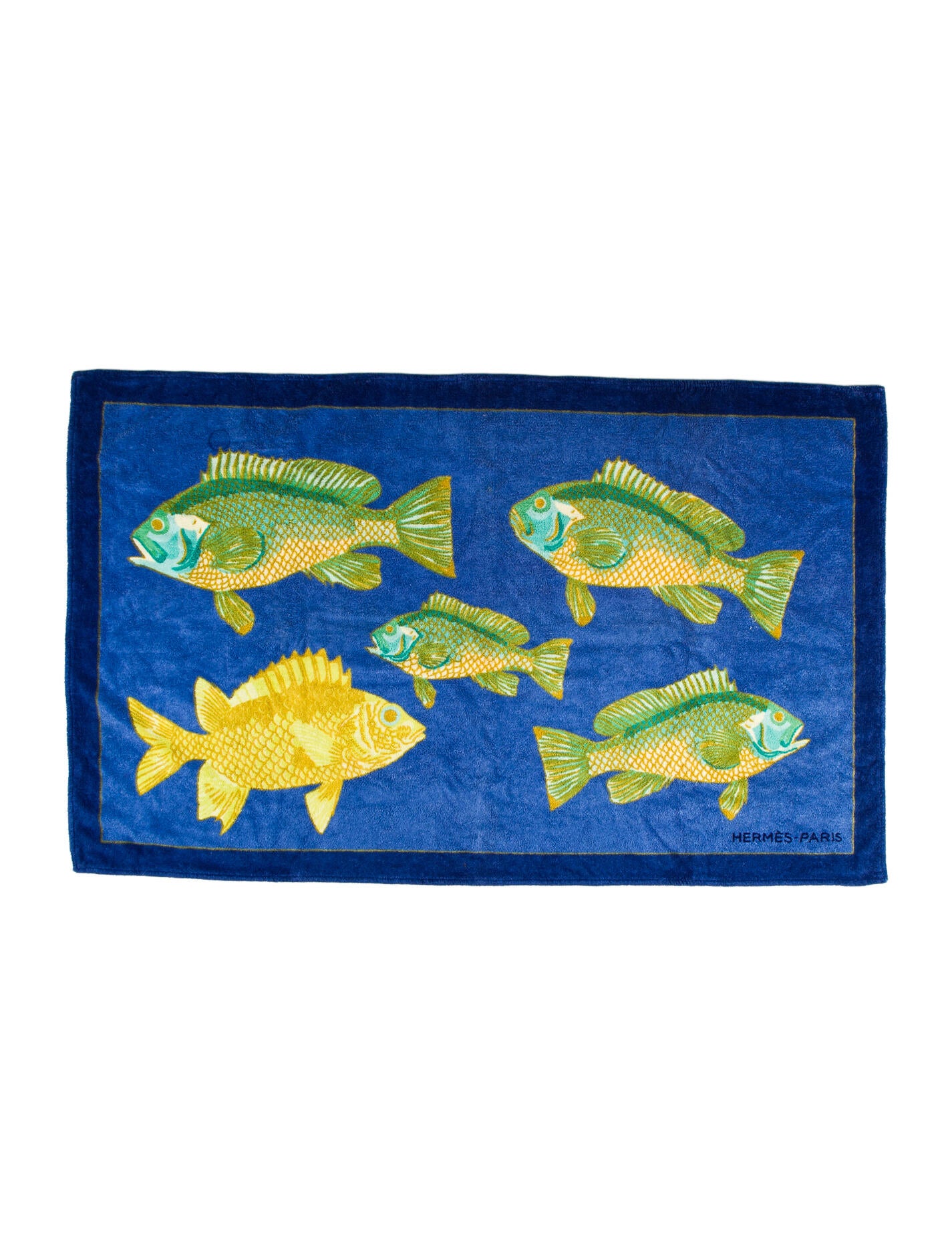 Hermès Fishes Beach Towel