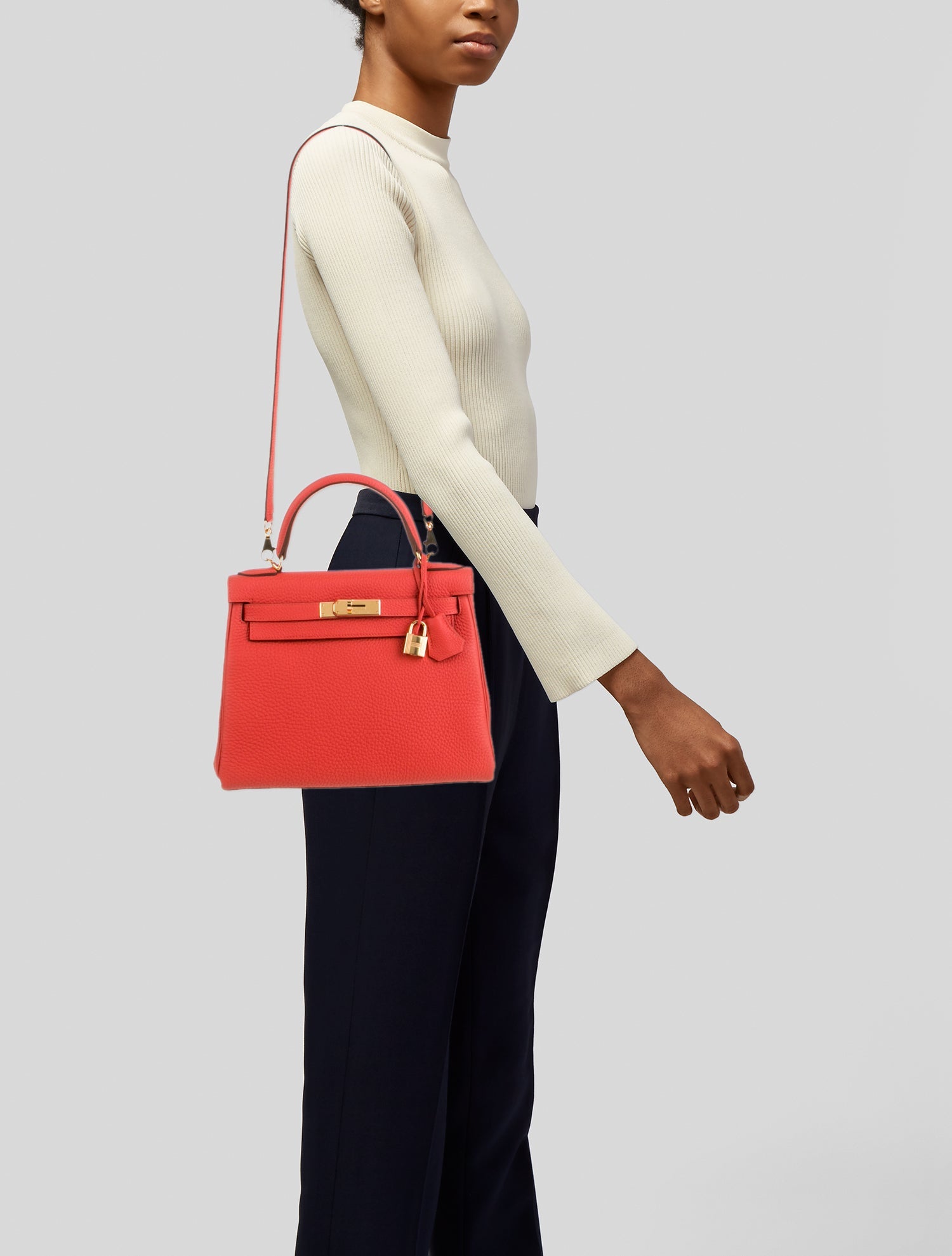 Hermès Togo Kelly II Retourne 28