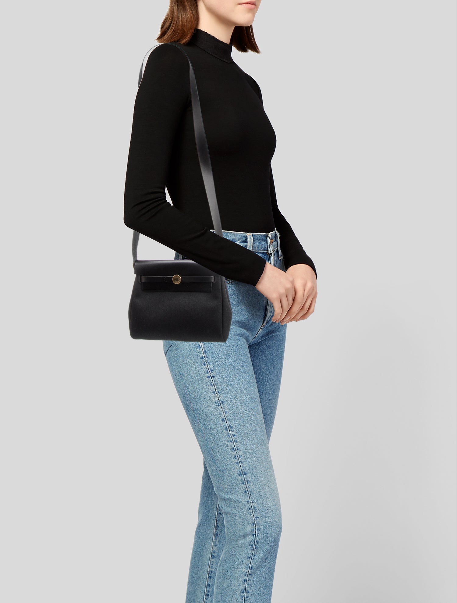 Hermès 2025 Toile & Vache Hunter Mini Herbag Zip 20