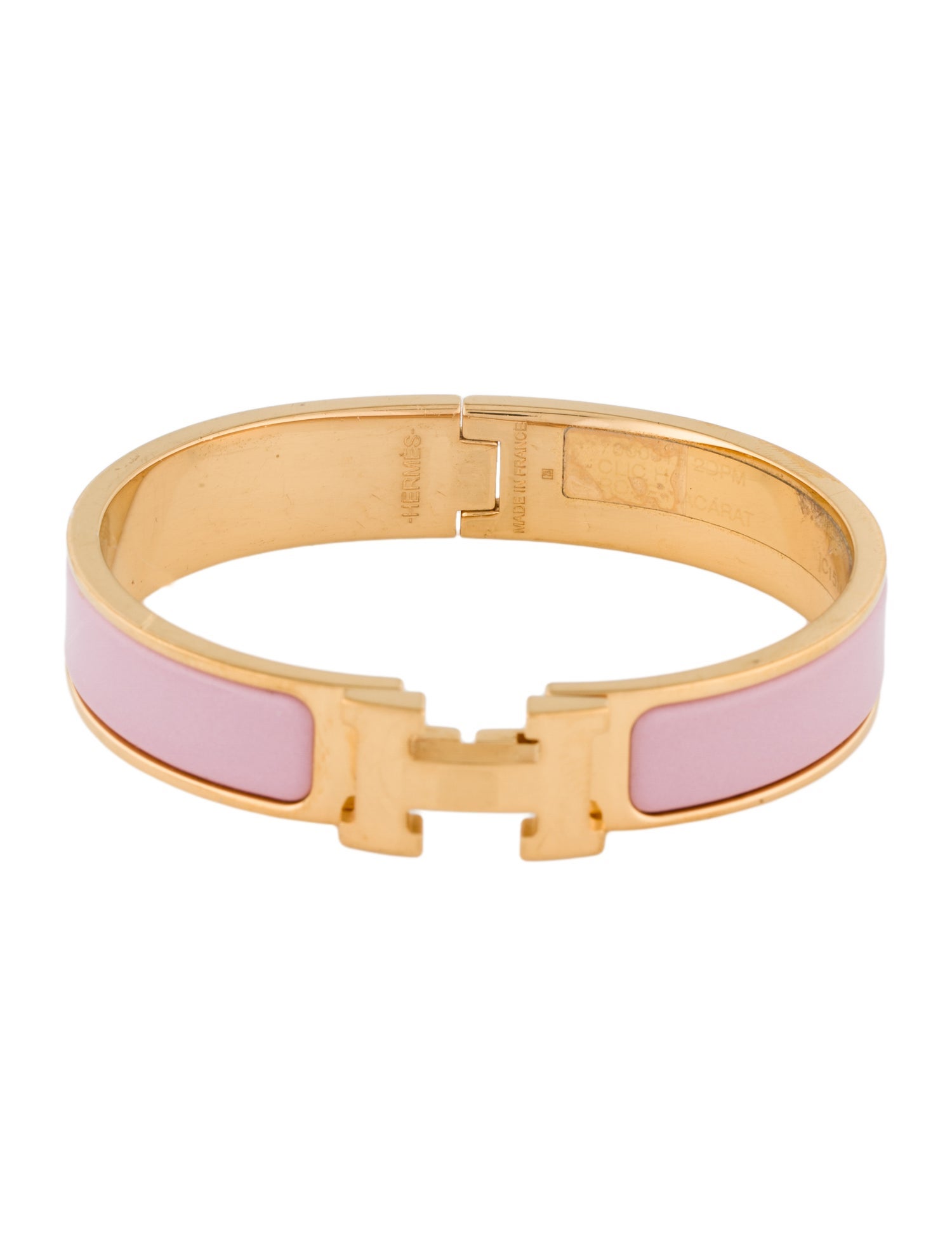 Hermès Clic H Bangle Bracelet