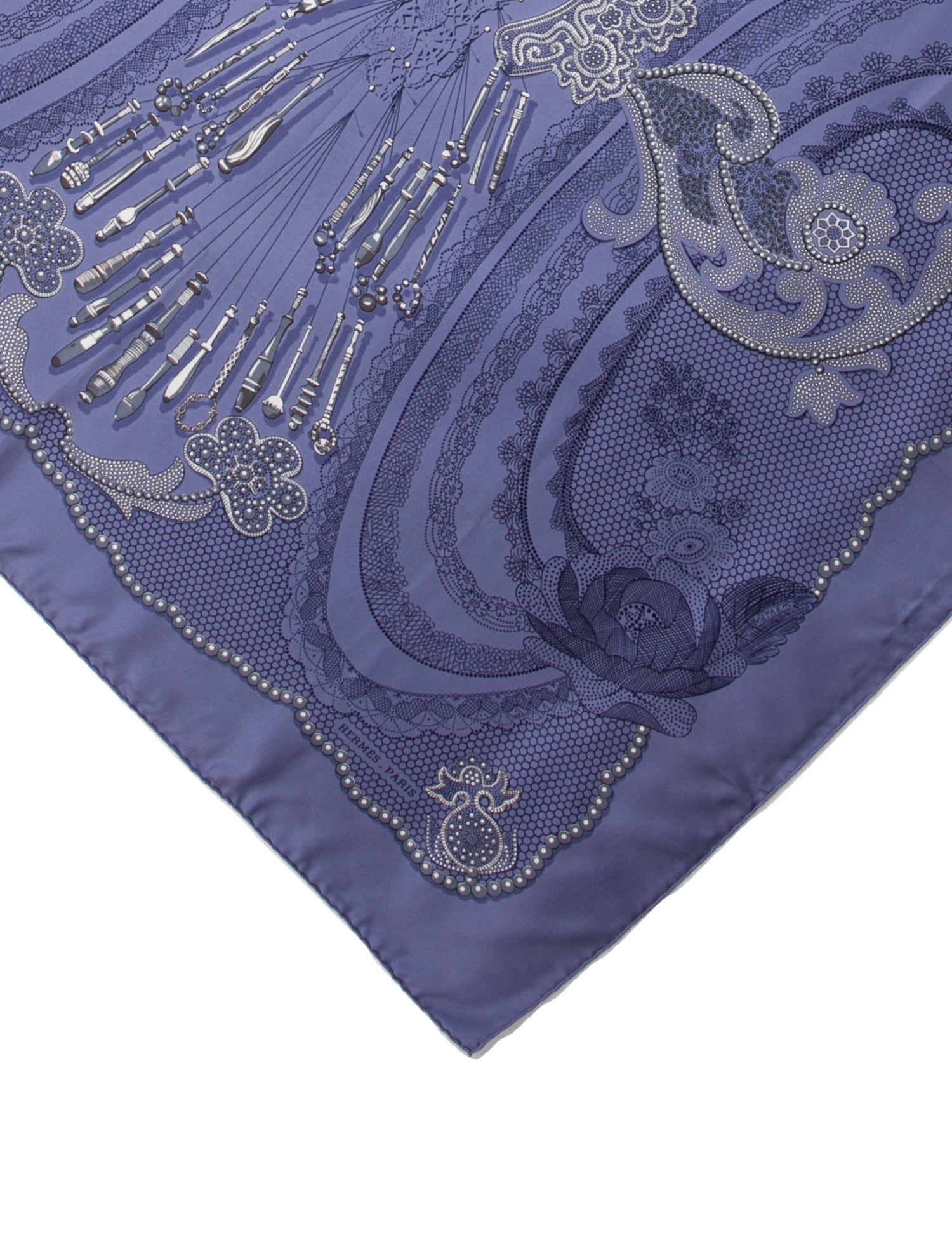 Hermès Doigts De Fée Silk Scarf