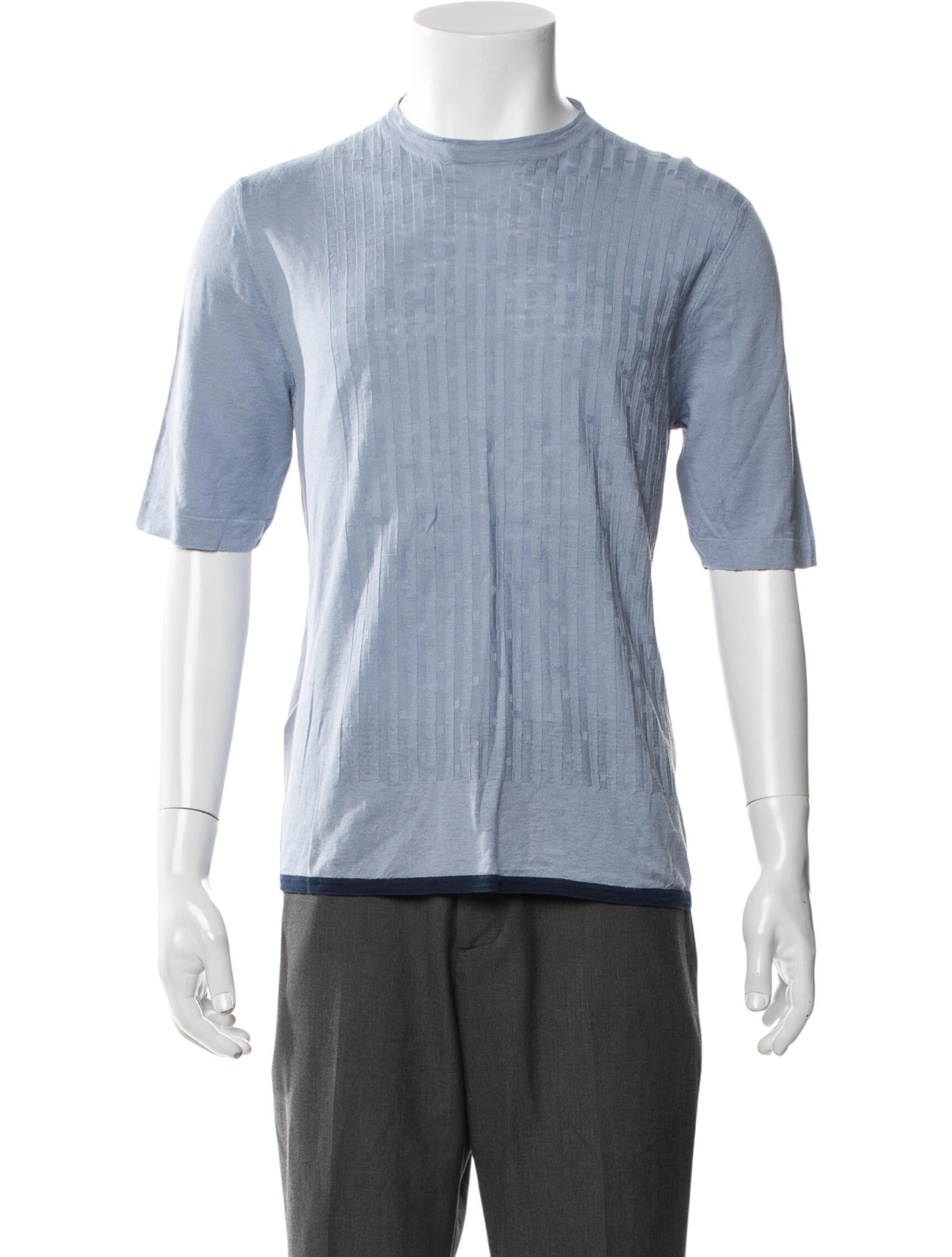 Hermès Linen Crew Neck T-Shirt