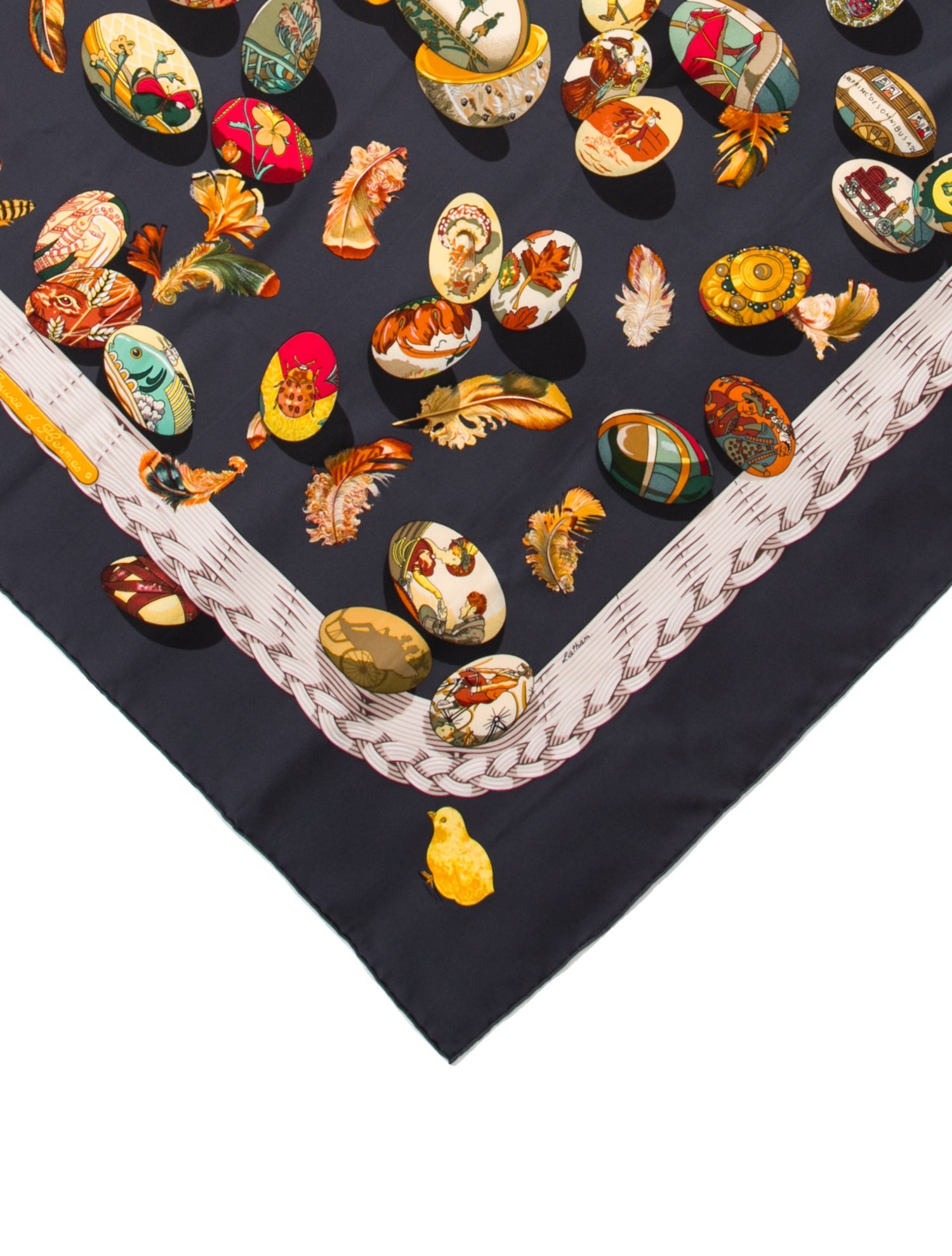 Hermès Couvee d' Hermes Silk Scarf