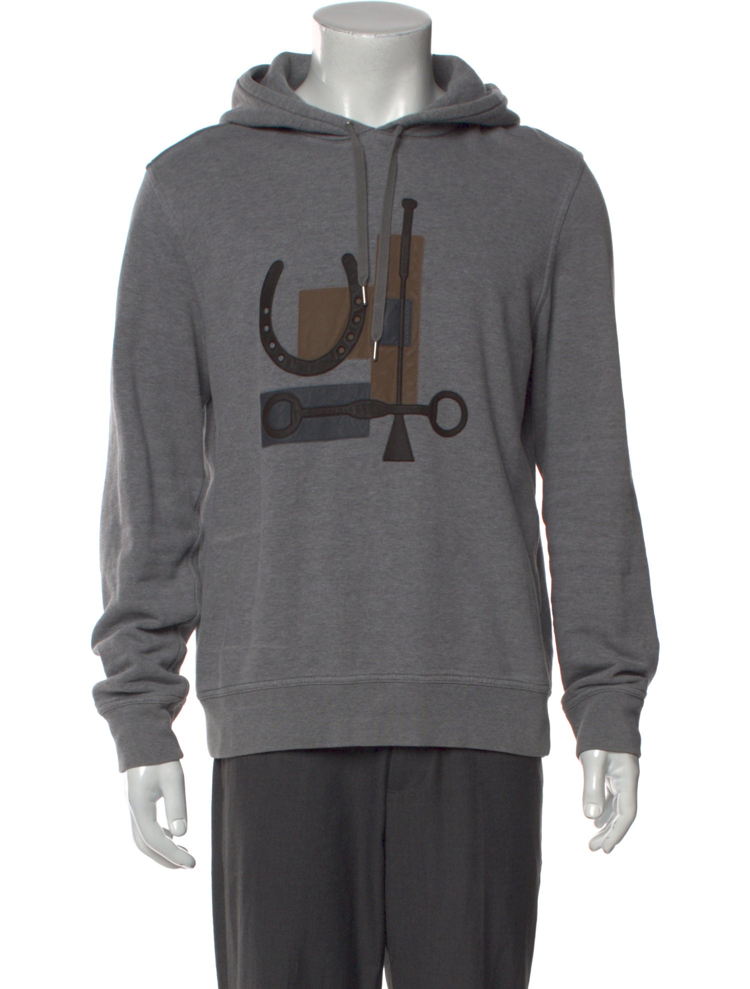 Hermès Graphic Print Crew Neck Hoodie