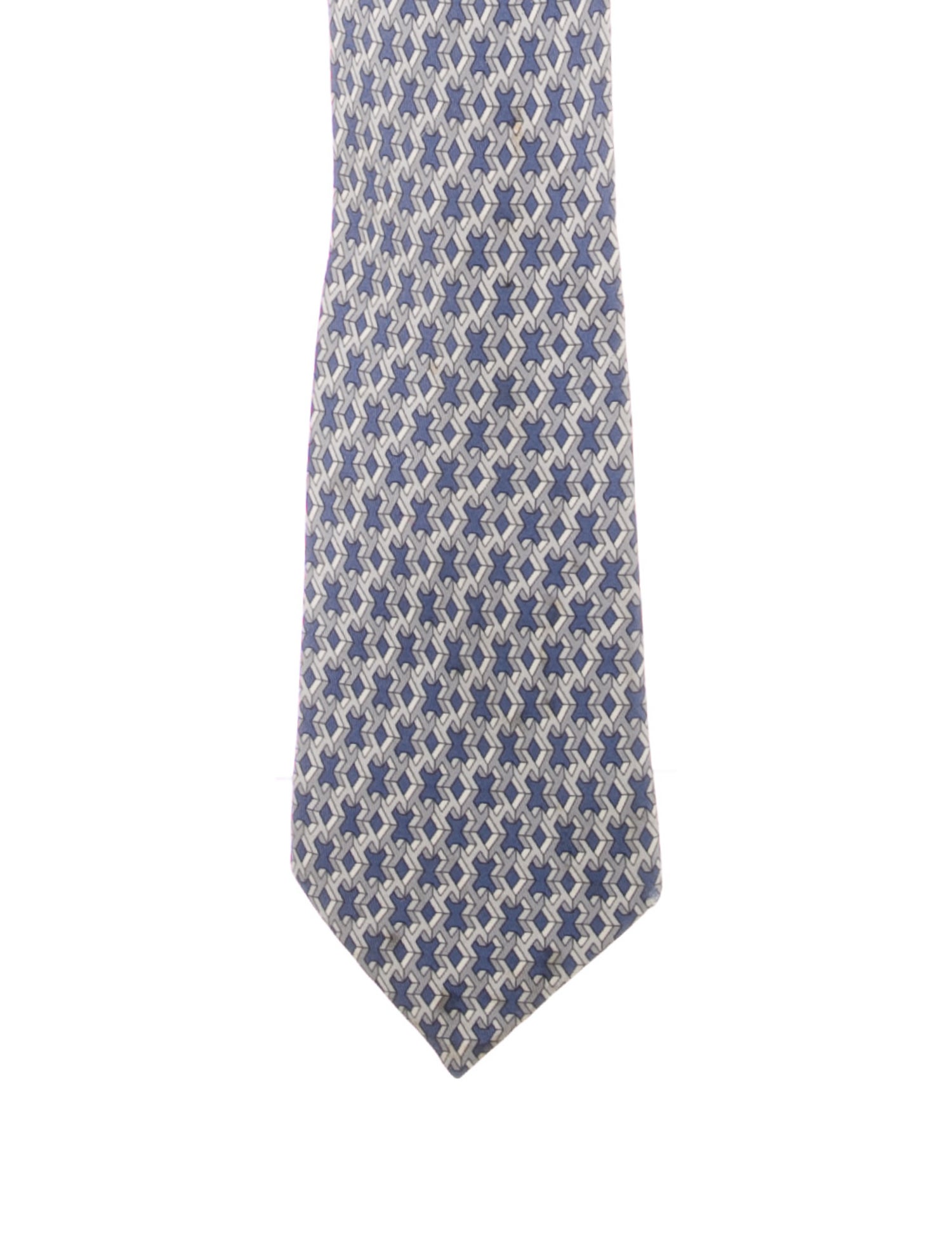 Hermès Silk pattern tie