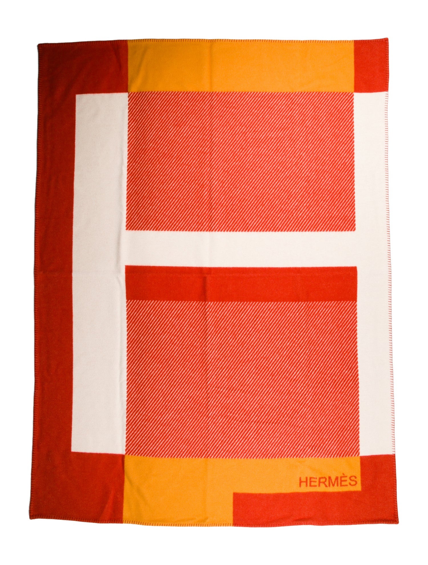 Hermès H Riviera Throw Blanket