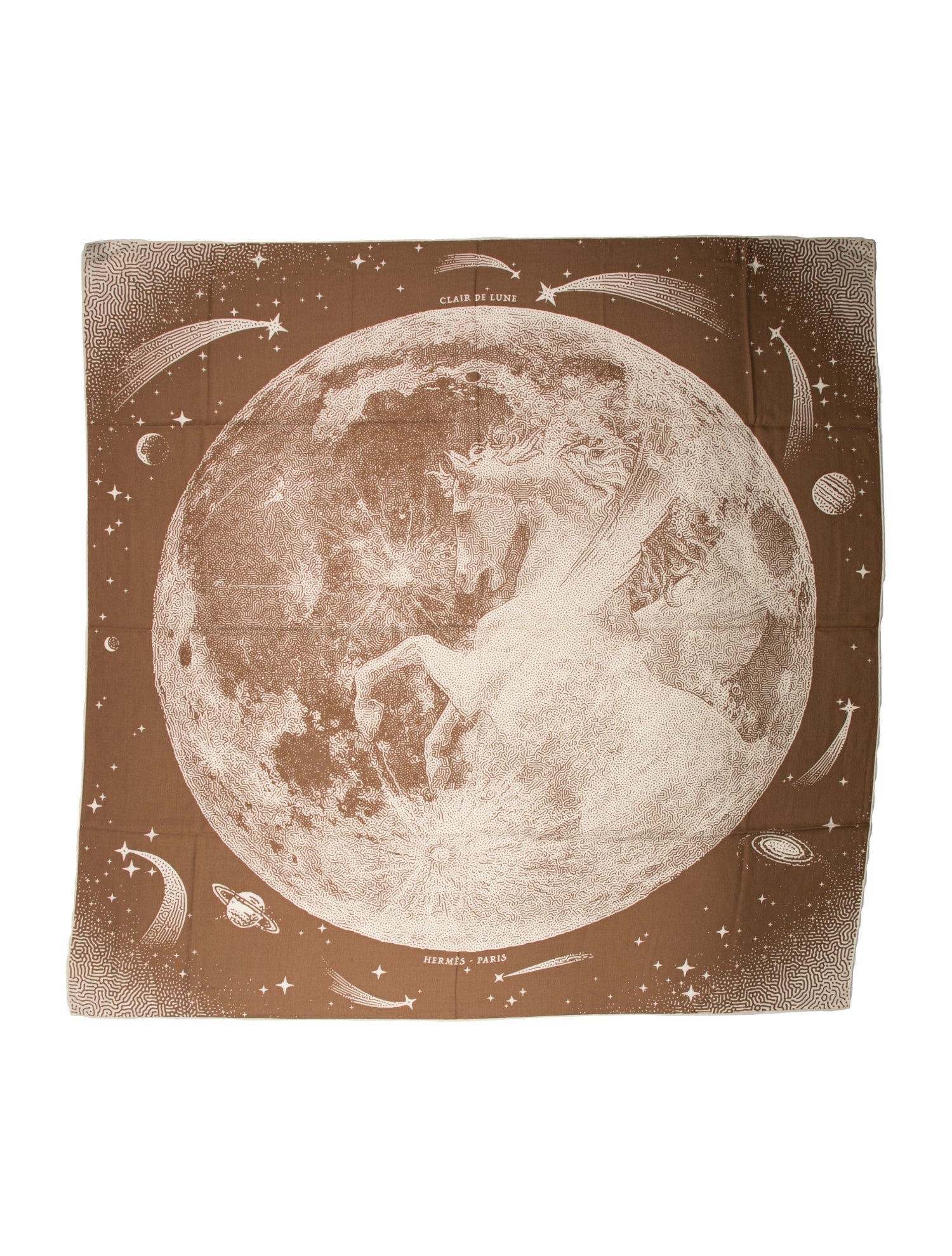 Hermès Clair De Lune Cashmere Shawl