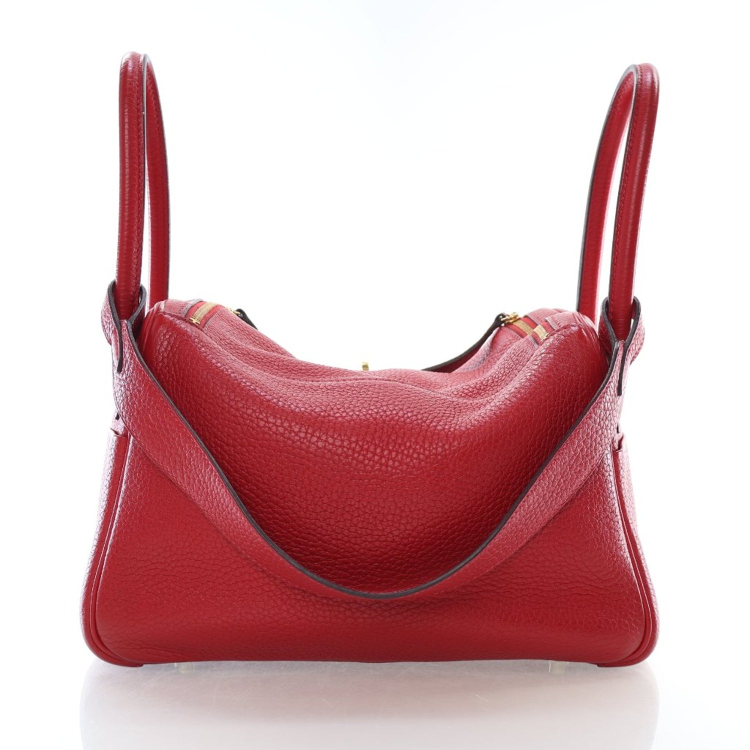 Hermès Clemence Leather Casaque Lindy 26