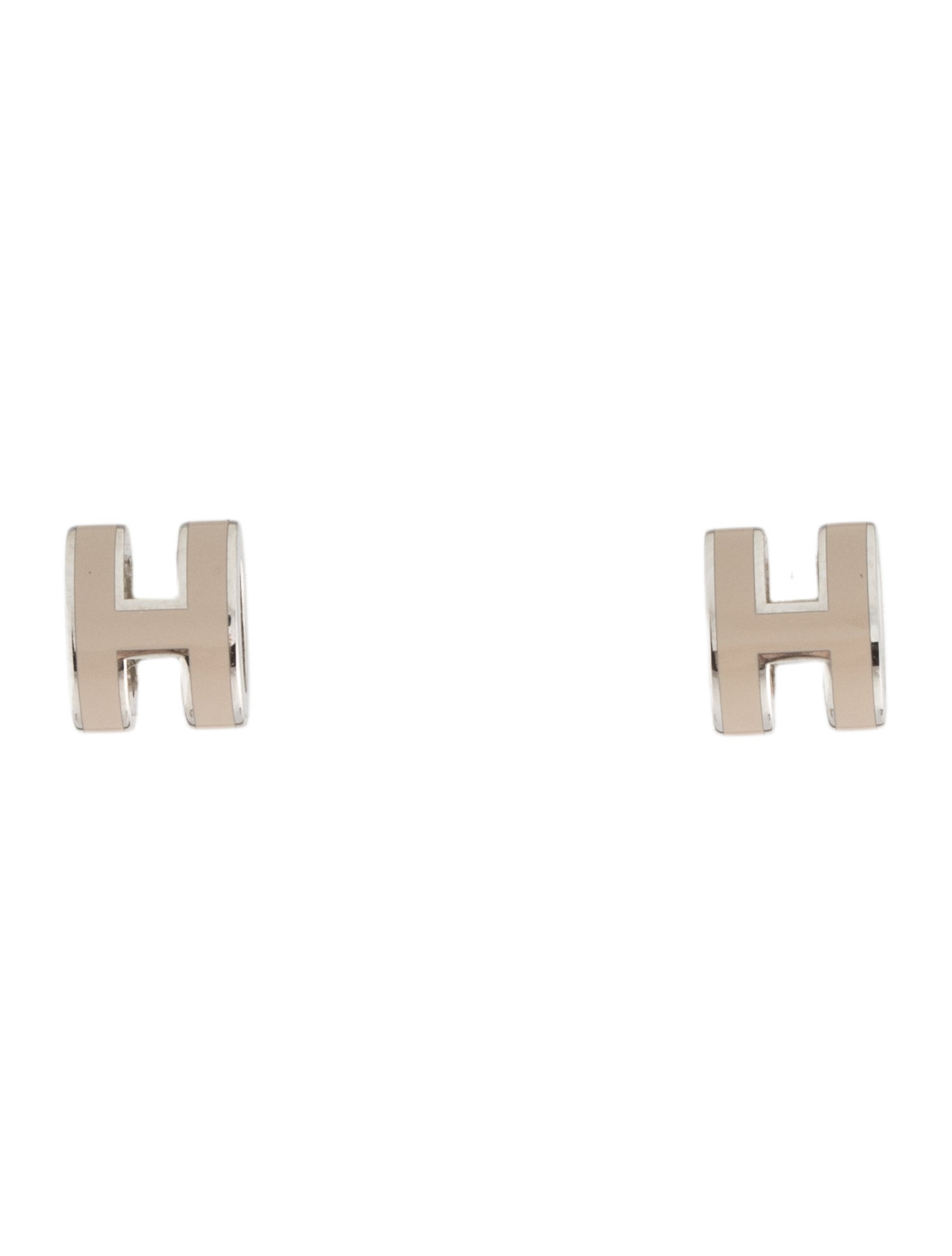 Hermès Mini Pop H Earrings