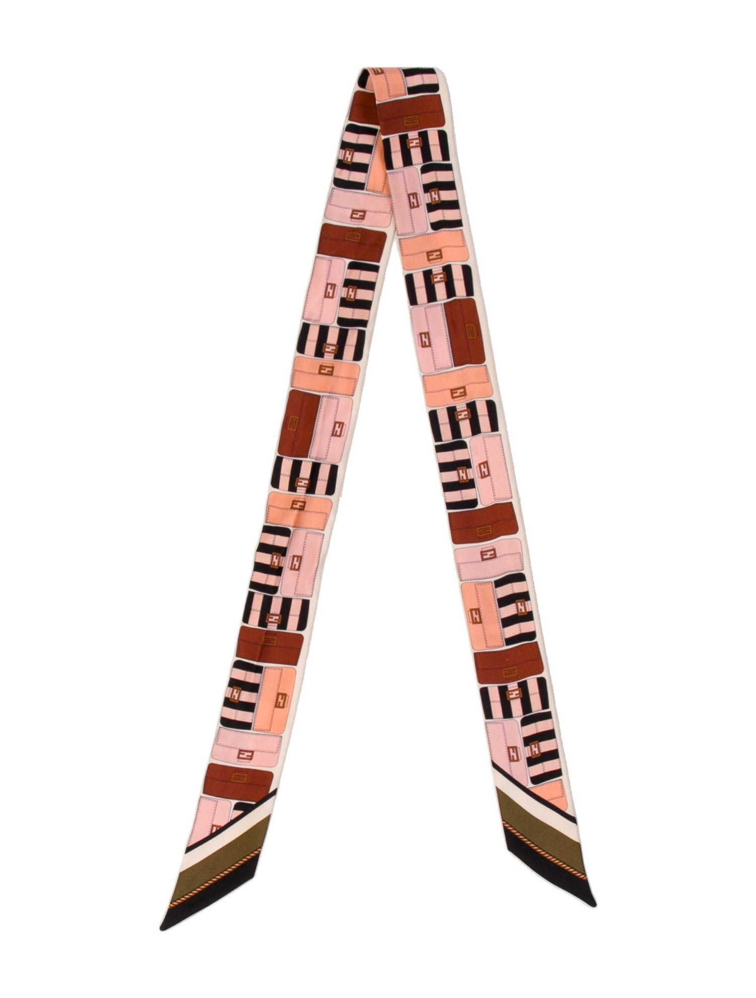 Fendi Silk Silk Bandeau