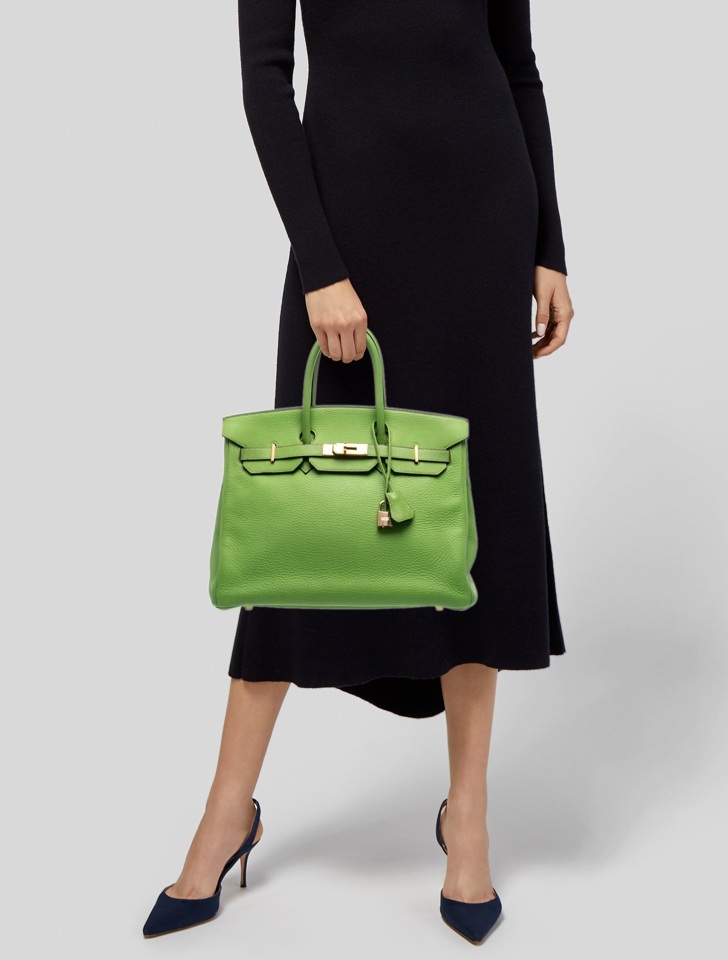 Hermès Clemence Birkin 35