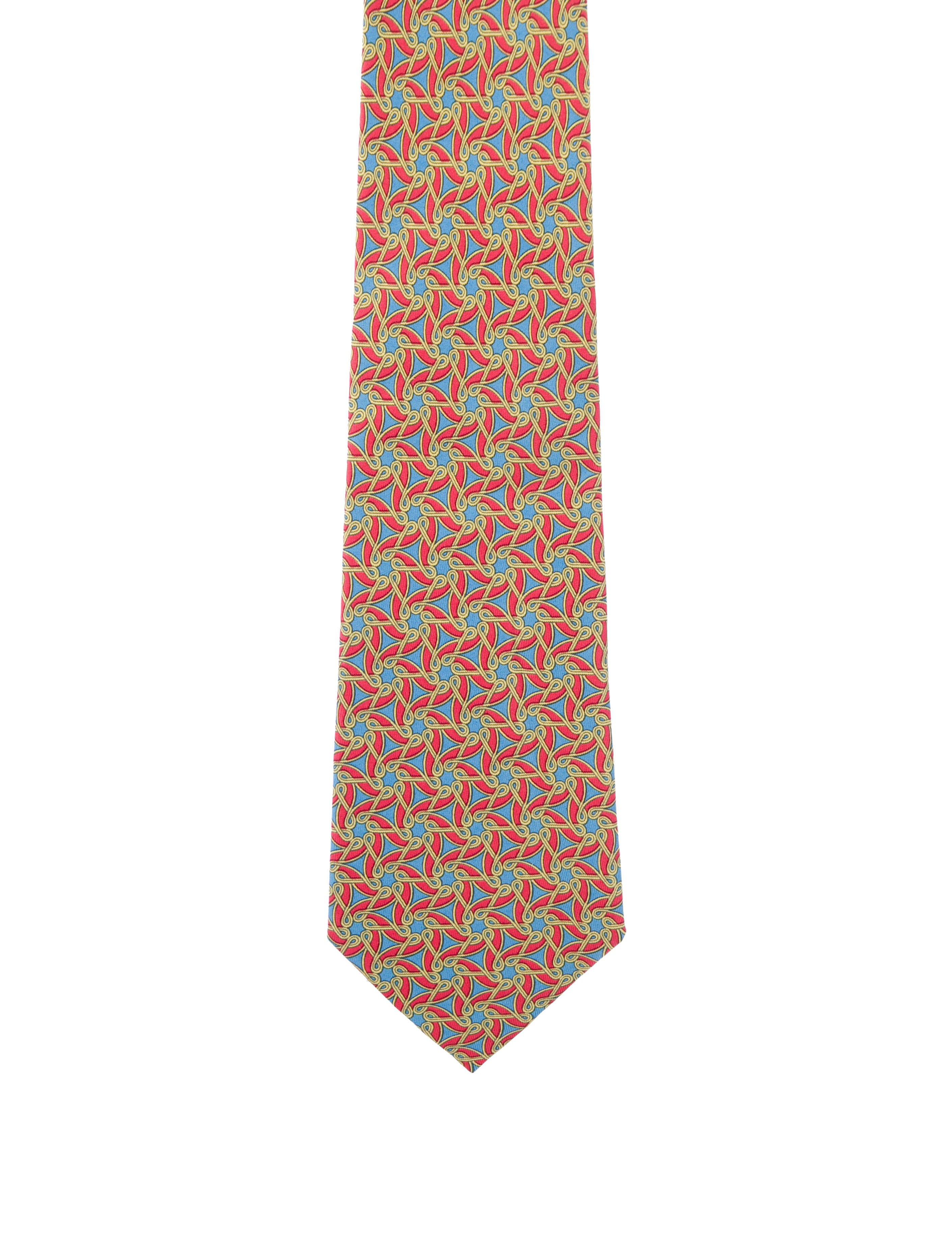 Hermès Silk Patterned Tie